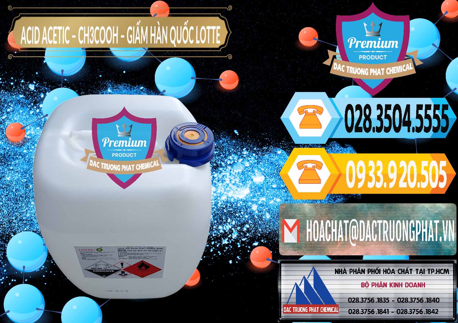 Cty chuyên kinh doanh & bán Acetic Acid – Axit Acetic Hàn Quốc Lotte Korea - 0002 - Cty chuyên bán và cung cấp hóa chất tại TP.HCM - hoachattayrua.net
