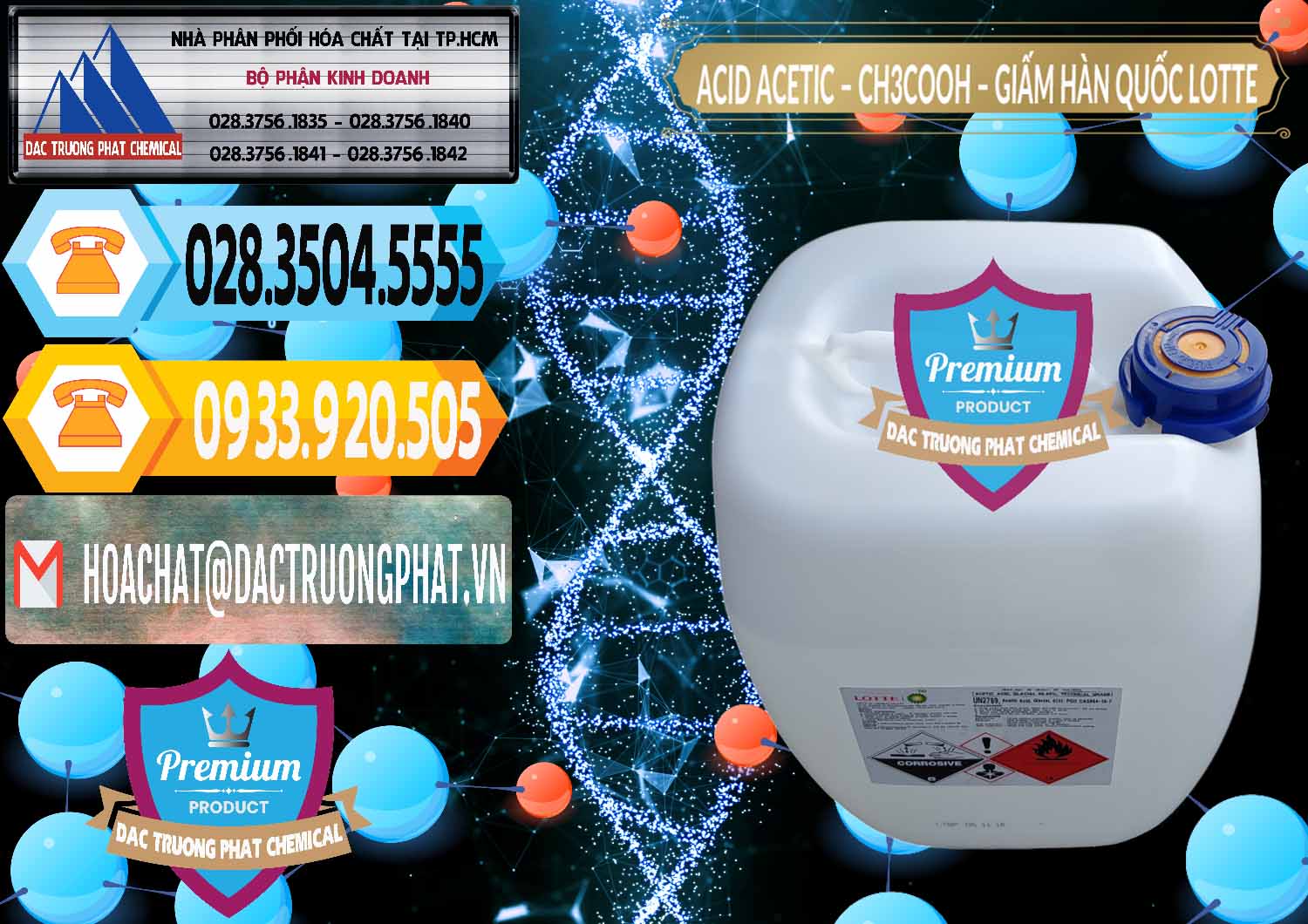 Nơi chuyên cung ứng _ bán Acetic Acid – Axit Acetic Hàn Quốc Lotte Korea - 0002 - Công ty chuyên phân phối & cung ứng hóa chất tại TP.HCM - hoachattayrua.net