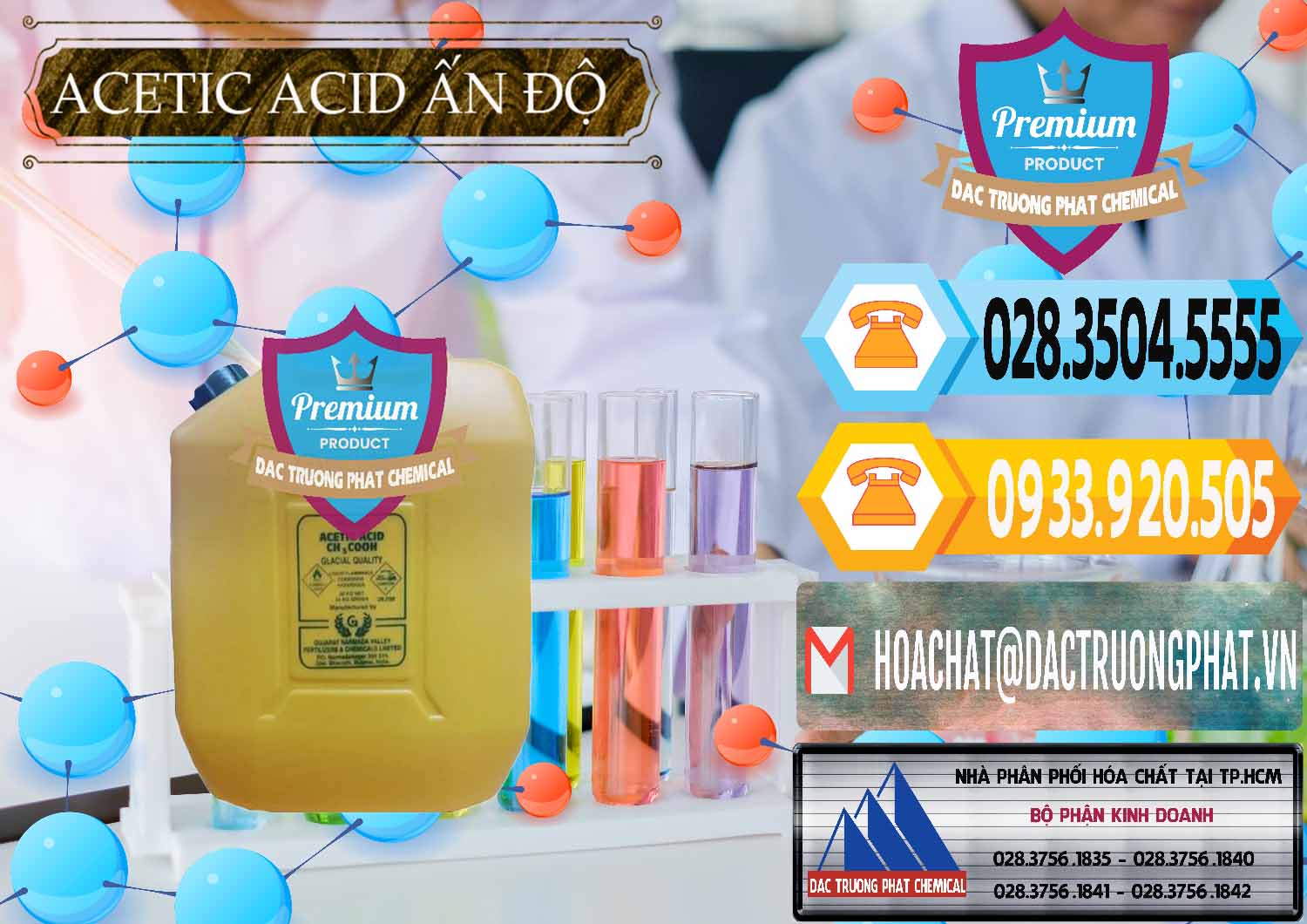 Nơi nhập khẩu - bán Acetic Acid – Axit Acetic Ấn Độ India - 0359 - Đơn vị cung ứng ( phân phối ) hóa chất tại TP.HCM - hoachattayrua.net