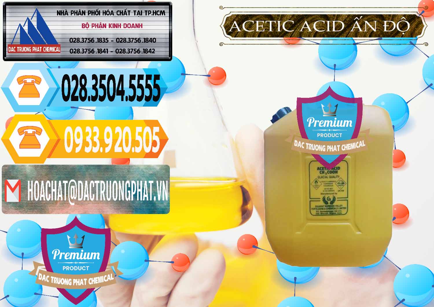 Cty kinh doanh - bán Acetic Acid – Axit Acetic Ấn Độ India - 0359 - Công ty chuyên cung cấp - nhập khẩu hóa chất tại TP.HCM - hoachattayrua.net