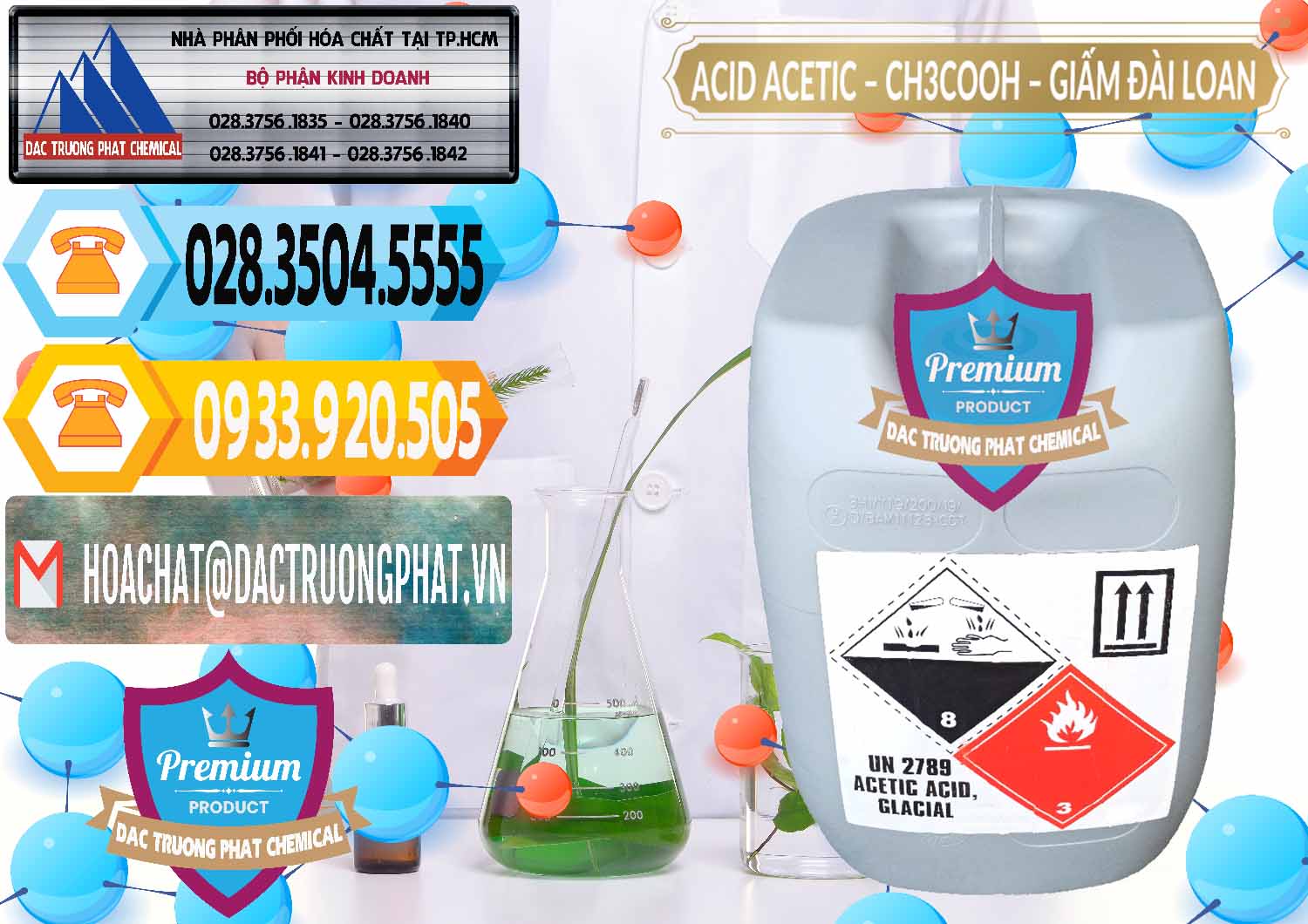Nơi bán _ phân phối Acetic Acid – Axit Acetic Chang Chun Đài Loan Taiwan - 0001 - Nơi chuyên cung ứng _ phân phối hóa chất tại TP.HCM - hoachattayrua.net