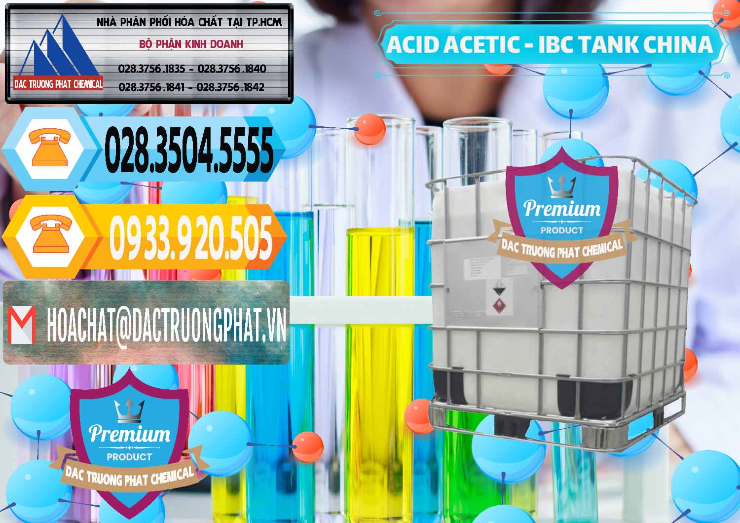 Cty cung ứng và bán Acetic Acid – Axit Acetic Tank Bồn IBC Trung Quốc China - 0443 - Đơn vị cung ứng ( phân phối ) hóa chất tại TP.HCM - hoachattayrua.net