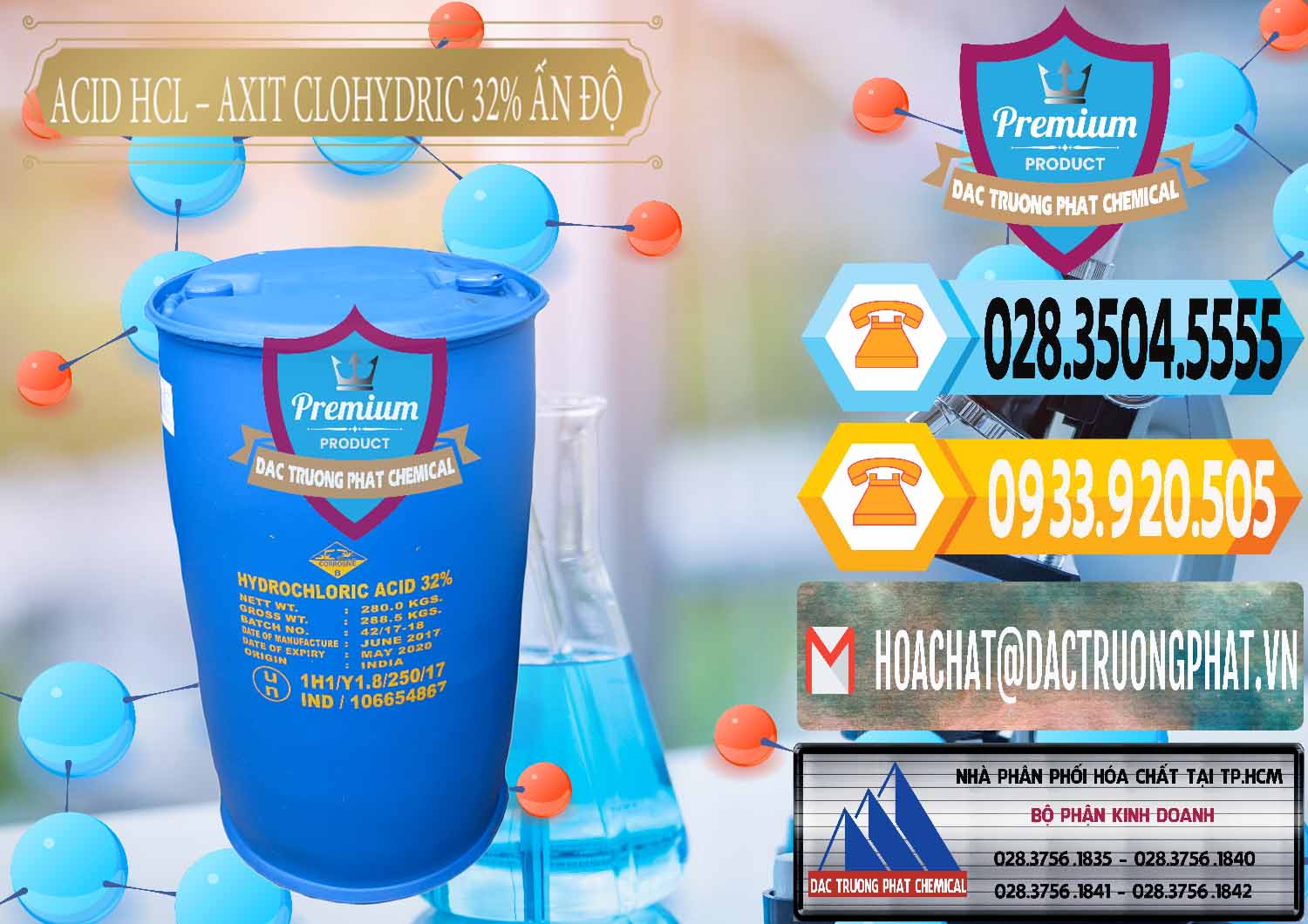 Đơn vị chuyên phân phối _ bán Acid HCL - Axit Cohidric 32% - 35% Ấn Độ India - 0010 - Bán _ cung cấp hóa chất tại TP.HCM - hoachattayrua.net