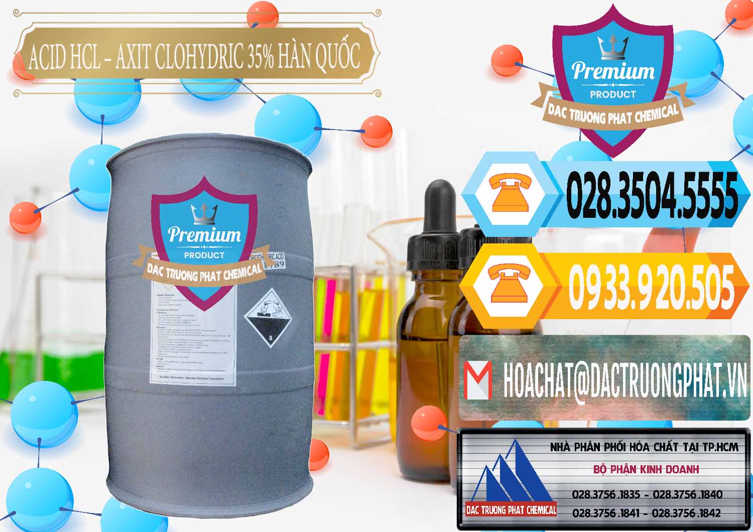 Đơn vị chuyên cung cấp ( bán ) Acid HCL - Axit Cohidric 35% Hàn Quốc Korea - 0011 - Công ty cung cấp ( nhập khẩu ) hóa chất tại TP.HCM - hoachattayrua.net