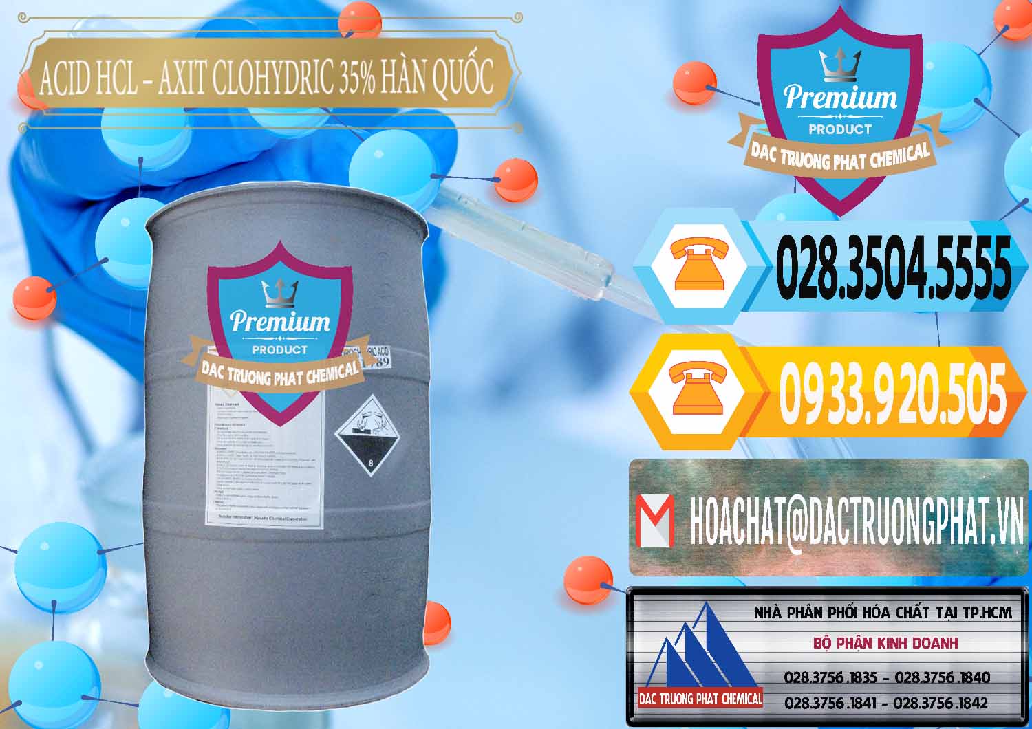 Đơn vị kinh doanh & bán Acid HCL - Axit Cohidric 35% Hàn Quốc Korea - 0011 - Cty cung cấp - bán hóa chất tại TP.HCM - hoachattayrua.net