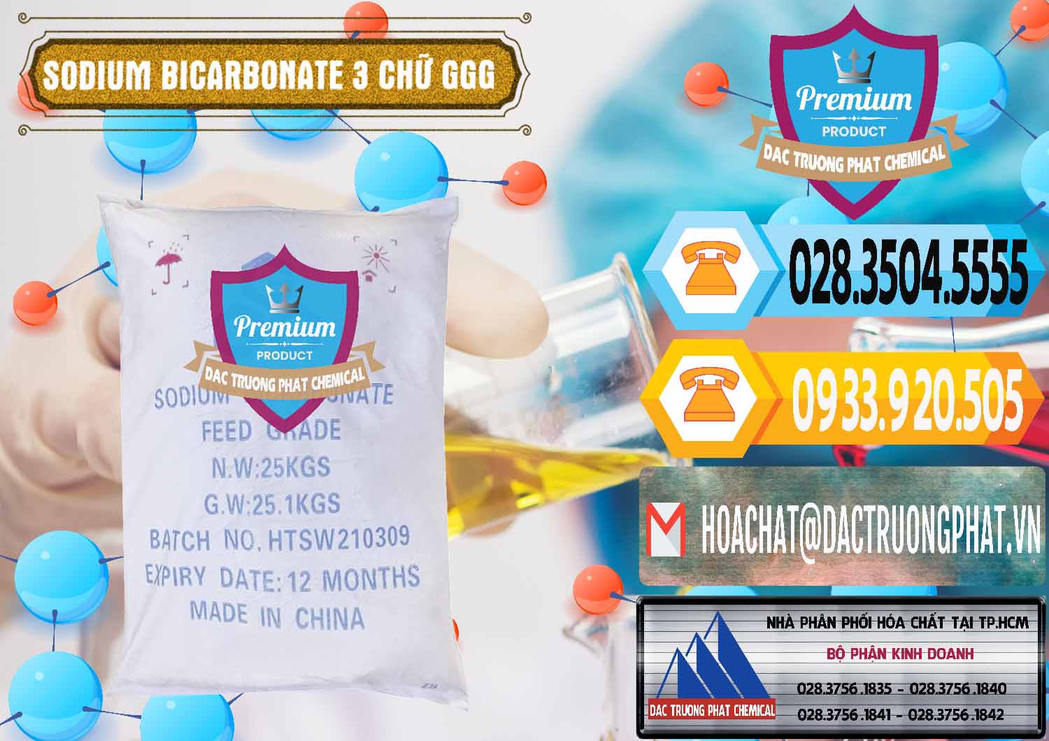 Nơi chuyên bán _ cung ứng Sodium Bicarbonate – Bicar NaHCO3 Food Grade 3 Chữ GGG Trung Quốc China - 0259 - Nhà cung cấp và phân phối hóa chất tại TP.HCM - hoachattayrua.net