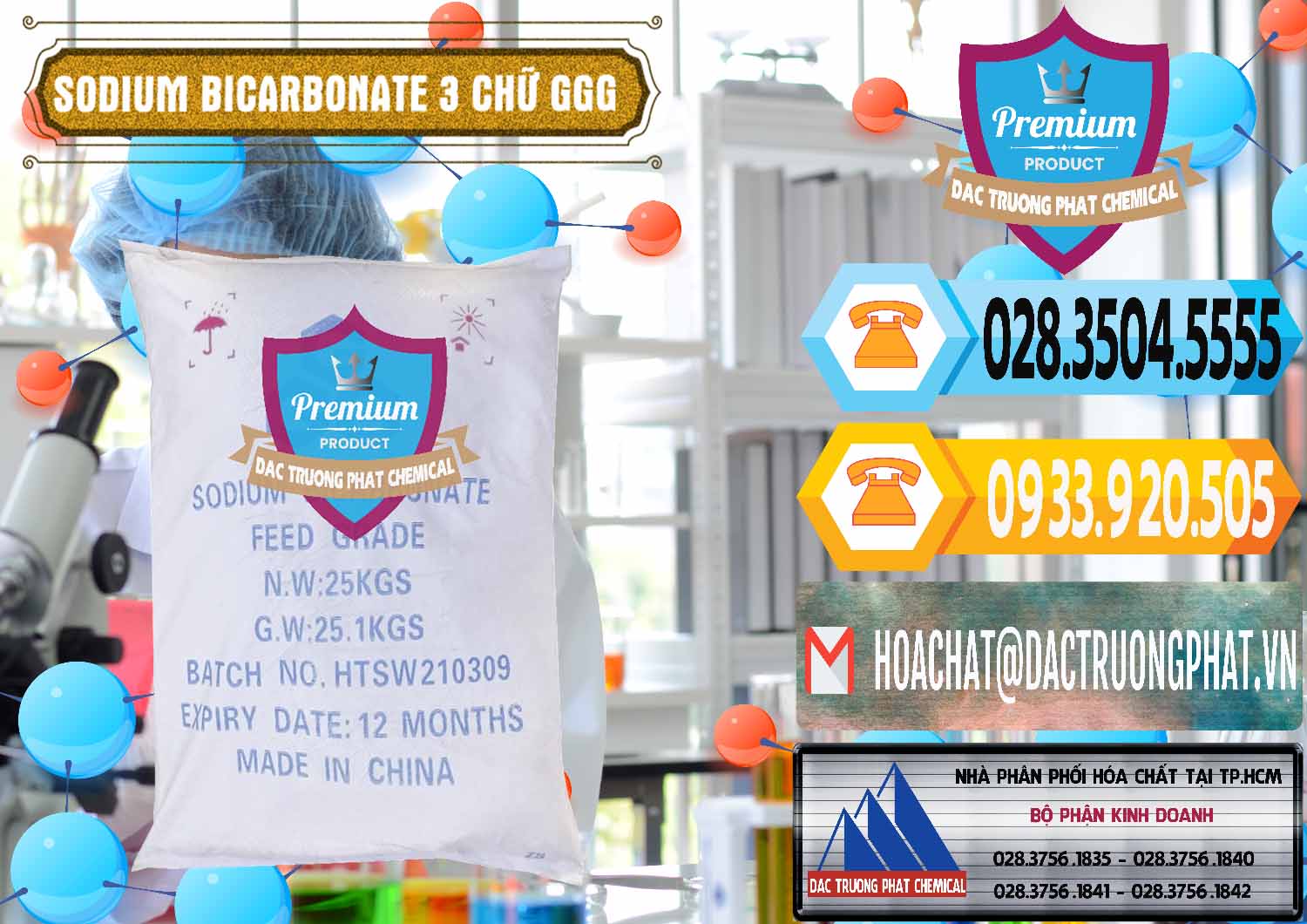 Bán _ phân phối Sodium Bicarbonate – Bicar NaHCO3 Food Grade 3 Chữ GGG Trung Quốc China - 0259 - Công ty cung cấp - bán hóa chất tại TP.HCM - hoachattayrua.net