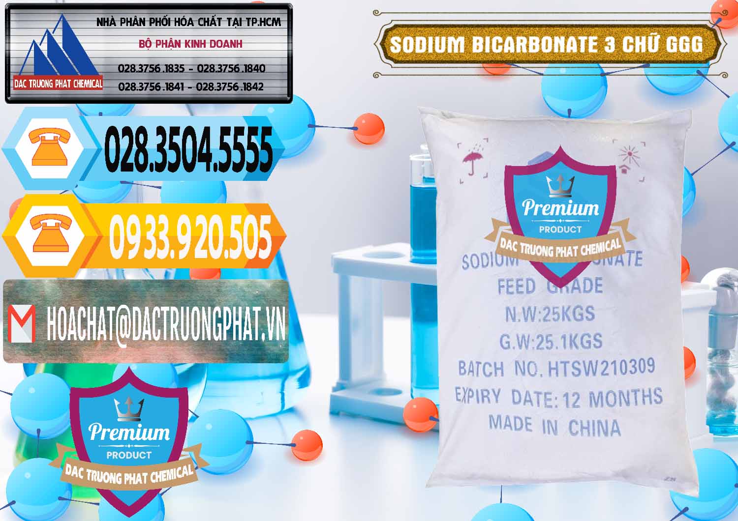 Đơn vị chuyên cung ứng _ bán Sodium Bicarbonate – Bicar NaHCO3 Food Grade 3 Chữ GGG Trung Quốc China - 0259 - Nơi cung cấp & kinh doanh hóa chất tại TP.HCM - hoachattayrua.net