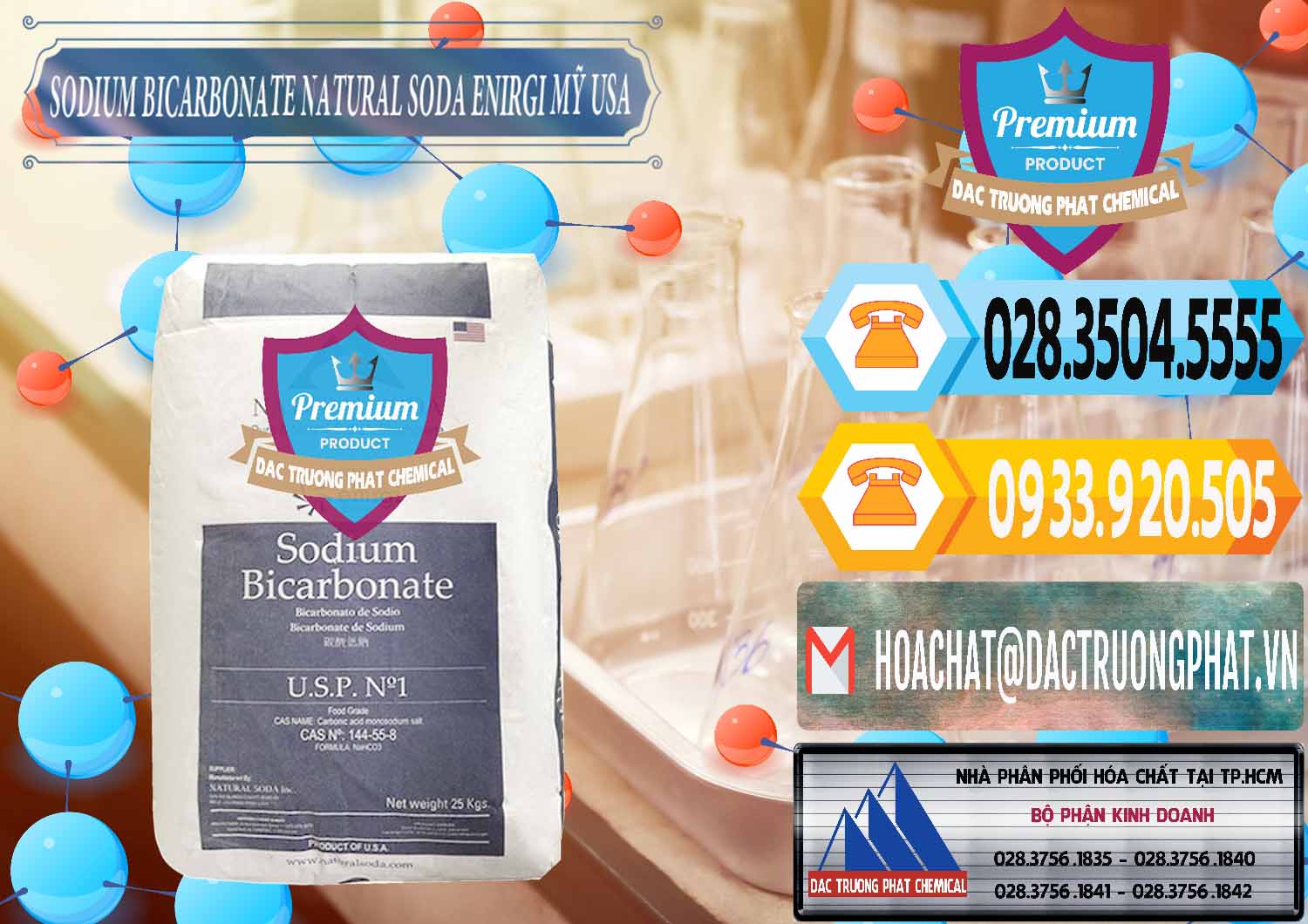 Chuyên phân phối - bán Sodium Bicarbonate – Bicar NaHCO3 Food Grade Natural Soda Enirgi Mỹ USA - 0257 - Nơi chuyên phân phối và nhập khẩu hóa chất tại TP.HCM - hoachattayrua.net
