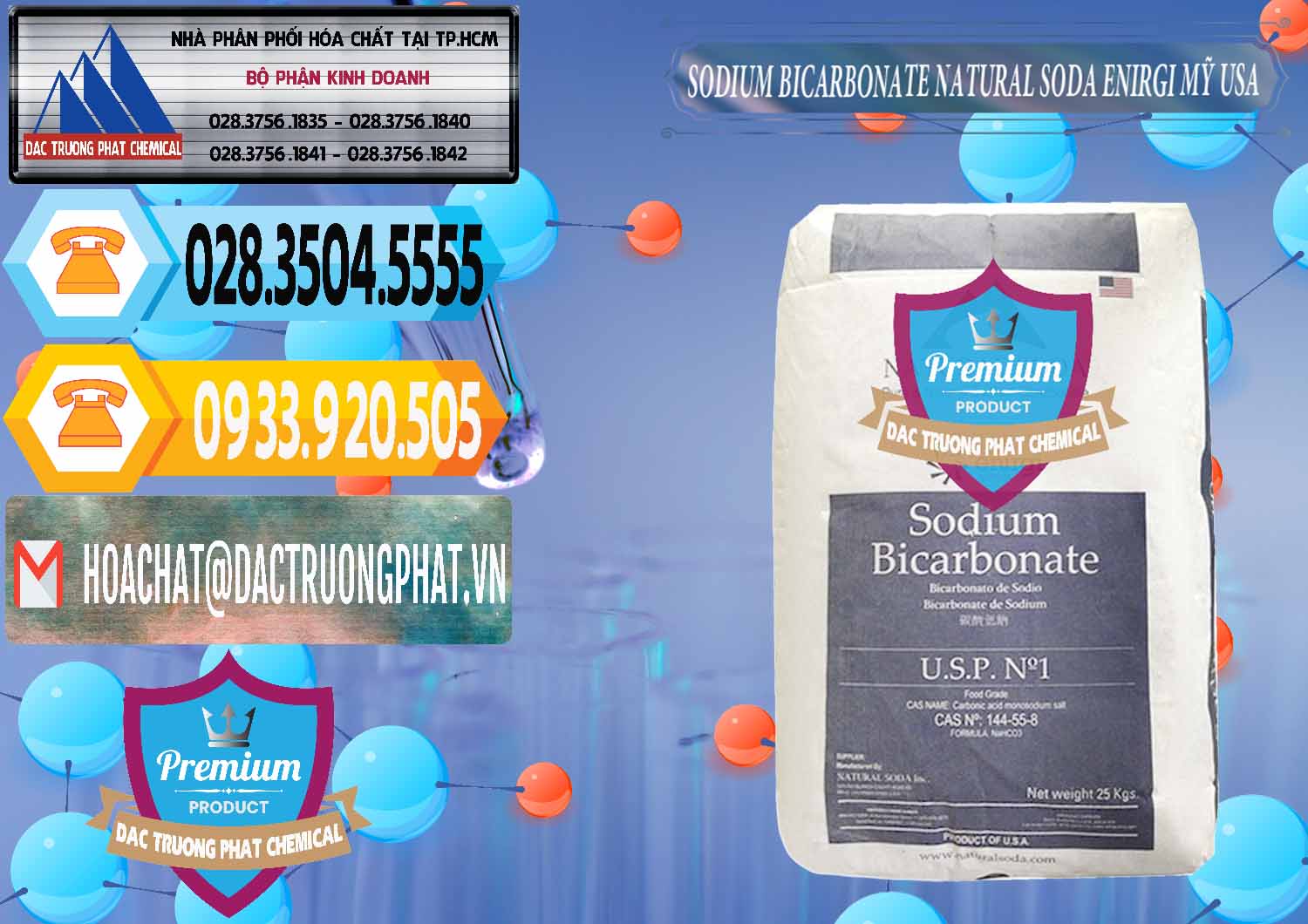Đơn vị cung ứng & bán Sodium Bicarbonate – Bicar NaHCO3 Food Grade Natural Soda Enirgi Mỹ USA - 0257 - Công ty phân phối ( cung cấp ) hóa chất tại TP.HCM - hoachattayrua.net