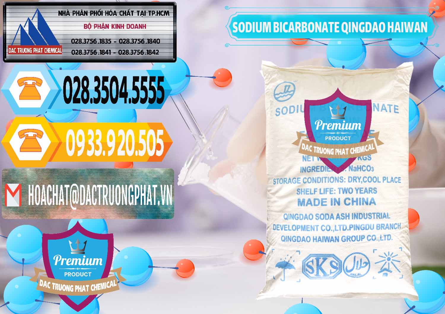 Phân phối & bán Sodium Bicarbonate – Bicar NaHCO3 Food Grade Qingdao Haiwan Trung Quốc China - 0258 - Nơi phân phối - cung ứng hóa chất tại TP.HCM - hoachattayrua.net