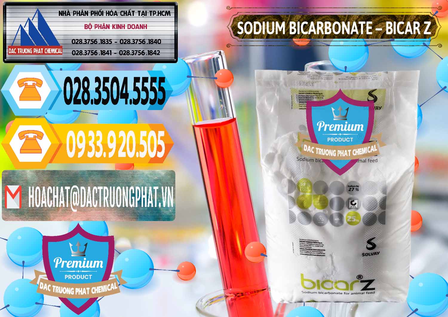 Đơn vị chuyên phân phối _ bán Sodium Bicarbonate – NaHCO3 Bicar Z Ý Italy Solvay - 0139 - Công ty chuyên nhập khẩu _ phân phối hóa chất tại TP.HCM - hoachattayrua.net