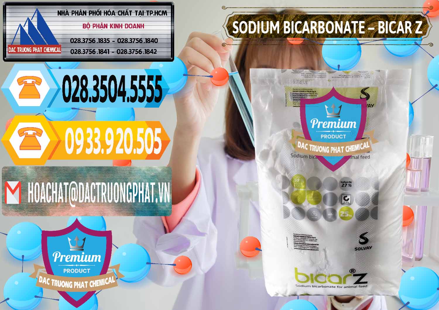 Cty chuyên cung ứng ( bán ) Sodium Bicarbonate – NaHCO3 Bicar Z Ý Italy Solvay - 0139 - Nơi chuyên phân phối - cung ứng hóa chất tại TP.HCM - hoachattayrua.net