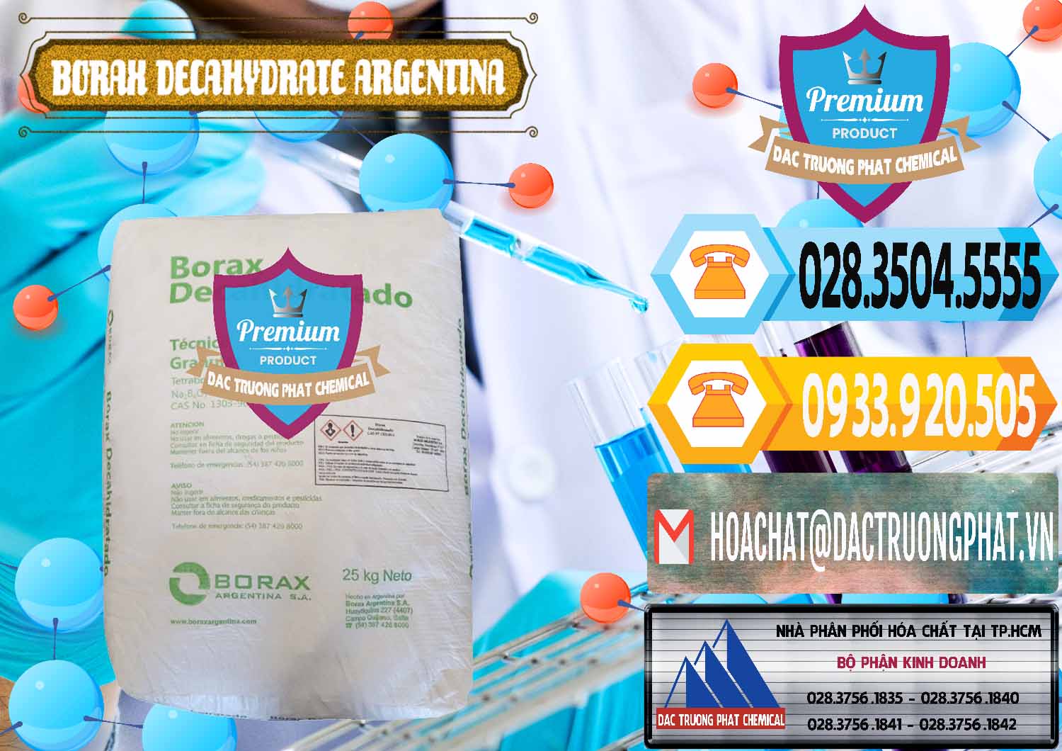 Cty chuyên cung cấp ( bán ) Borax Decahydrate Argentina - 0446 - Bán ( cung cấp ) hóa chất tại TP.HCM - hoachattayrua.net