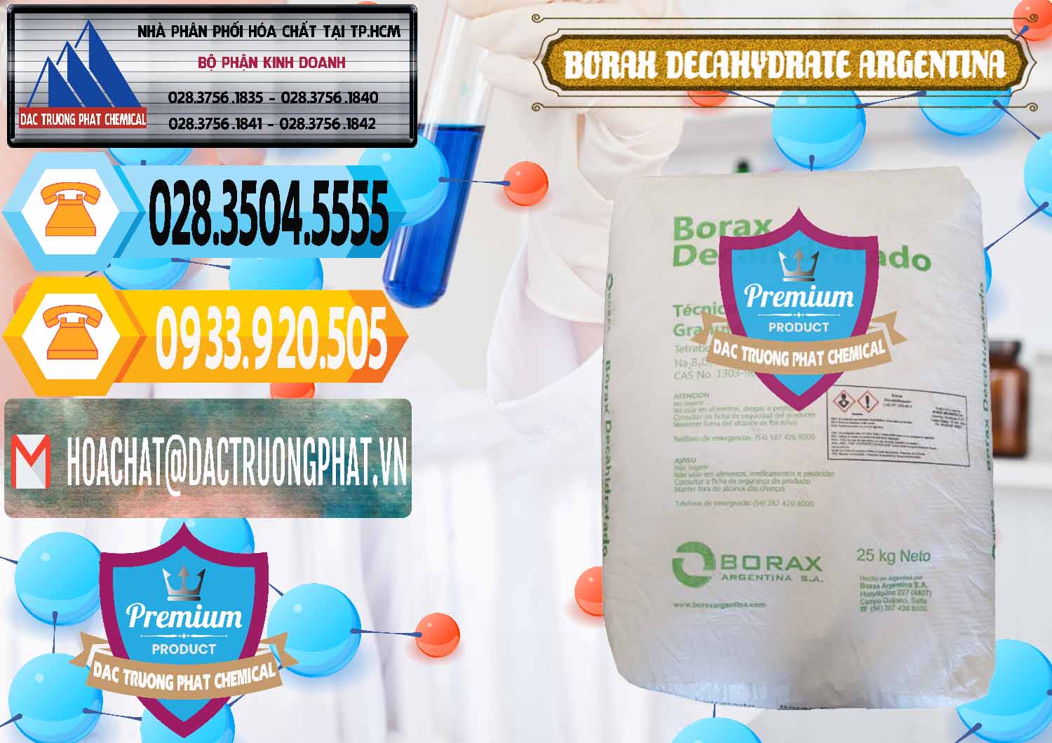 Cty chuyên phân phối _ bán Borax Decahydrate Argentina - 0446 - Đơn vị chuyên nhập khẩu & phân phối hóa chất tại TP.HCM - hoachattayrua.net