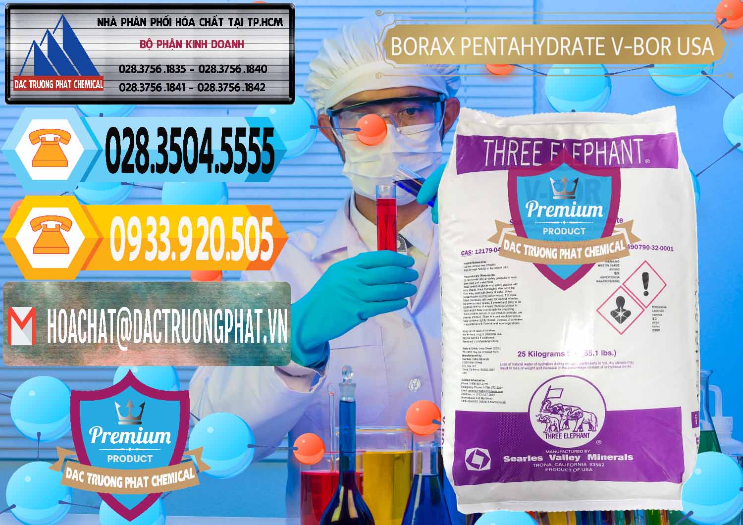 Cty bán - phân phối Borax Pentahydrate NA2B4O7.5H2O Mỹ V-Bor Usa - 0035 - Đơn vị chuyên cung cấp _ bán hóa chất tại TP.HCM - hoachattayrua.net