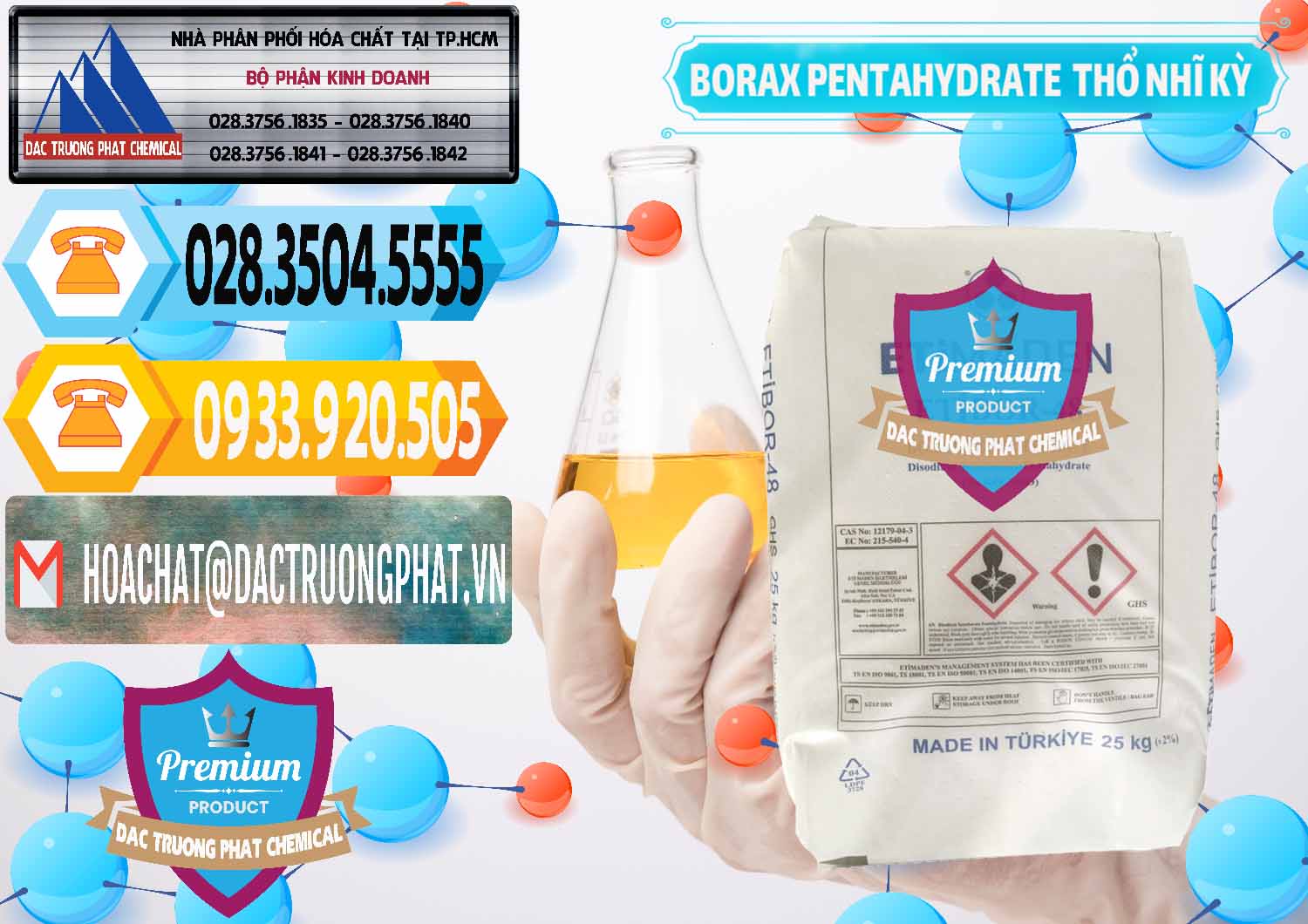 Đơn vị chuyên cung ứng ( bán ) Borax Pentahydrate Thổ Nhĩ Kỳ Turkey - 0431 - Kinh doanh ( cung cấp ) hóa chất tại TP.HCM - hoachattayrua.net