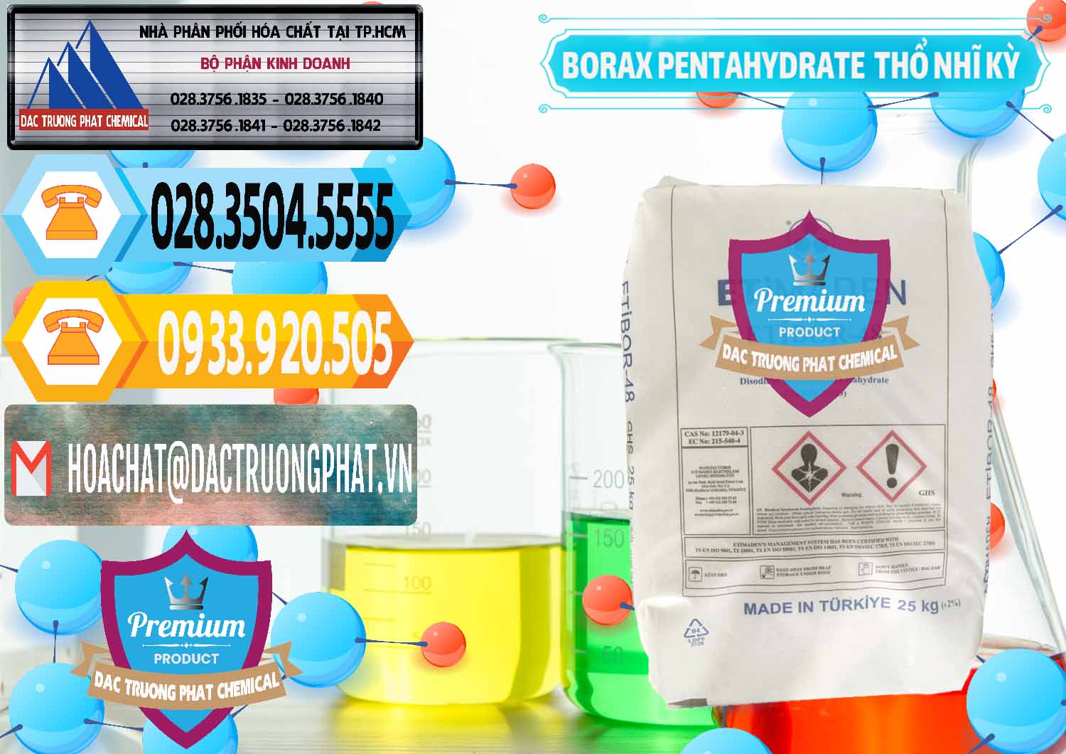 Đơn vị chuyên bán _ cung ứng Borax Pentahydrate Thổ Nhĩ Kỳ Turkey - 0431 - Nơi cung cấp _ phân phối hóa chất tại TP.HCM - hoachattayrua.net