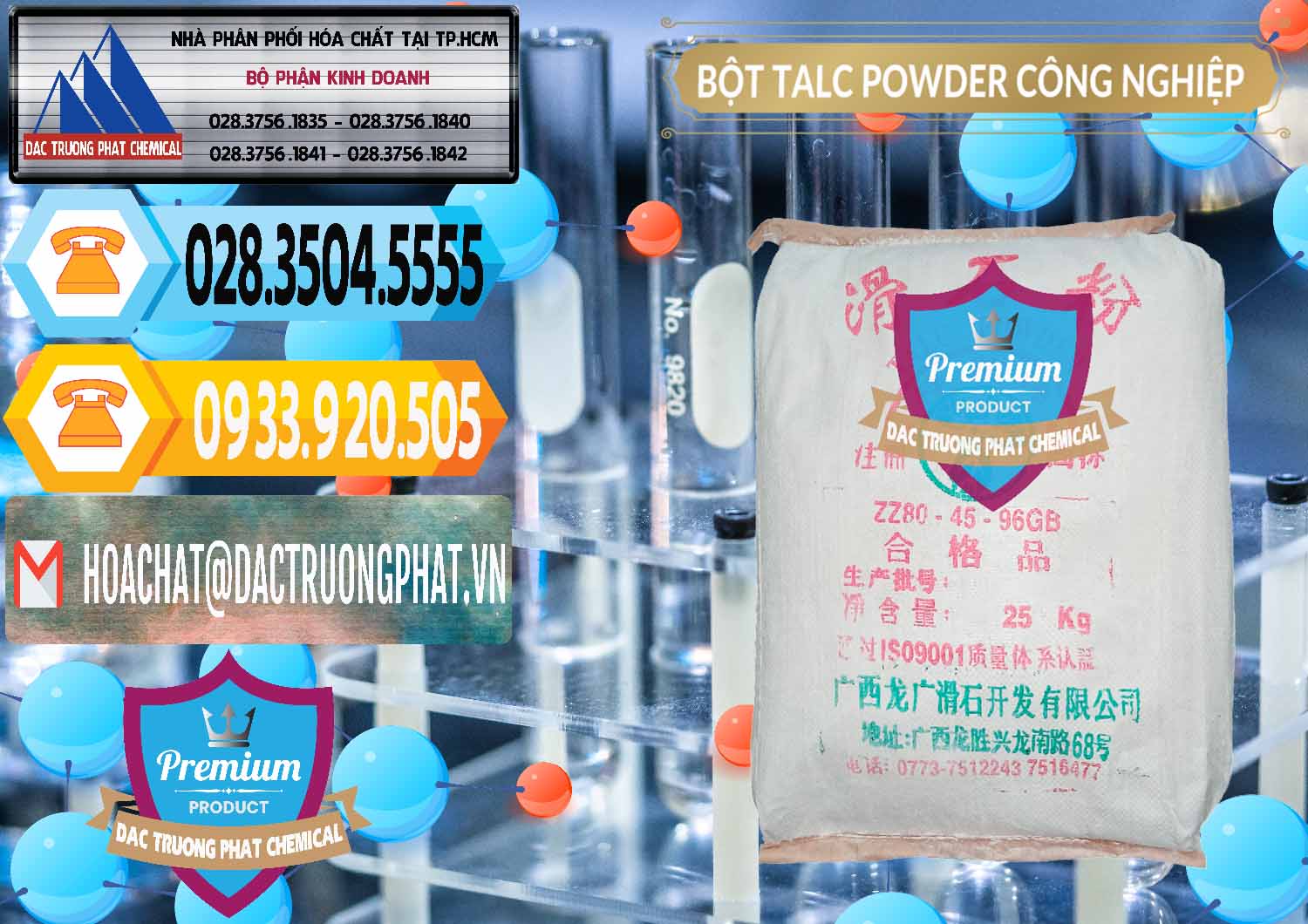 Đơn vị cung ứng & bán Bột Talc Powder Công Nghiệp Trung Quốc China - 0037 - Chuyên cung ứng - phân phối hóa chất tại TP.HCM - hoachattayrua.net