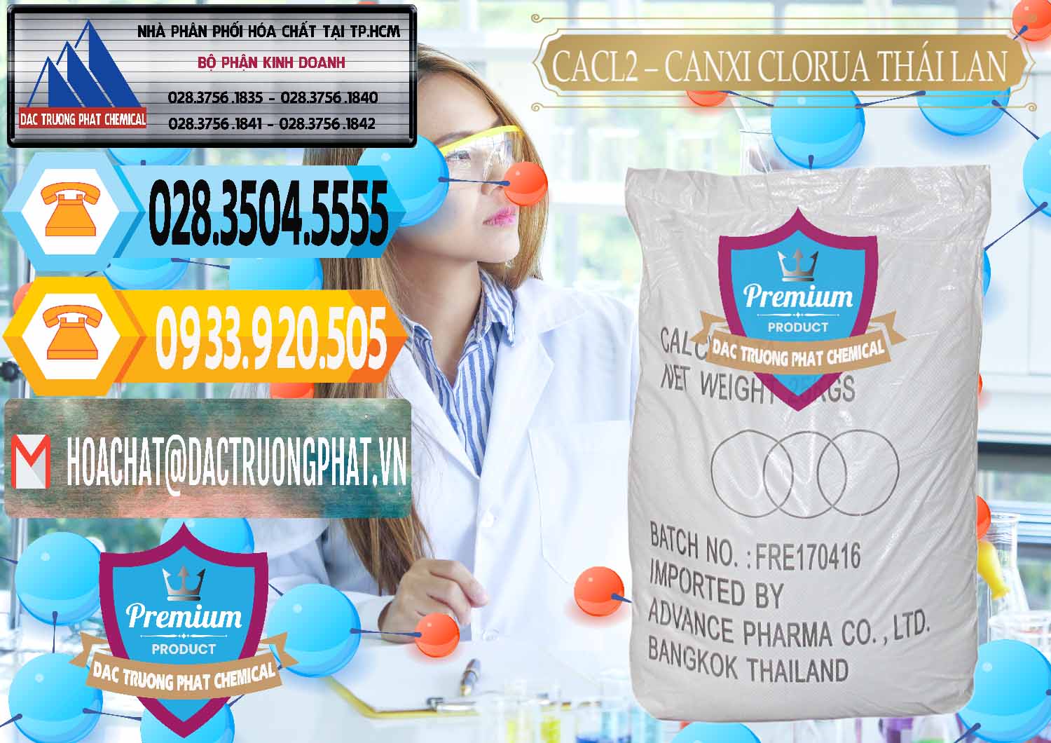 Đơn vị cung ứng ( bán ) CaCl2 – Canxi Clorua 96% Thái Lan - 0042 - Kinh doanh và phân phối hóa chất tại TP.HCM - hoachattayrua.net