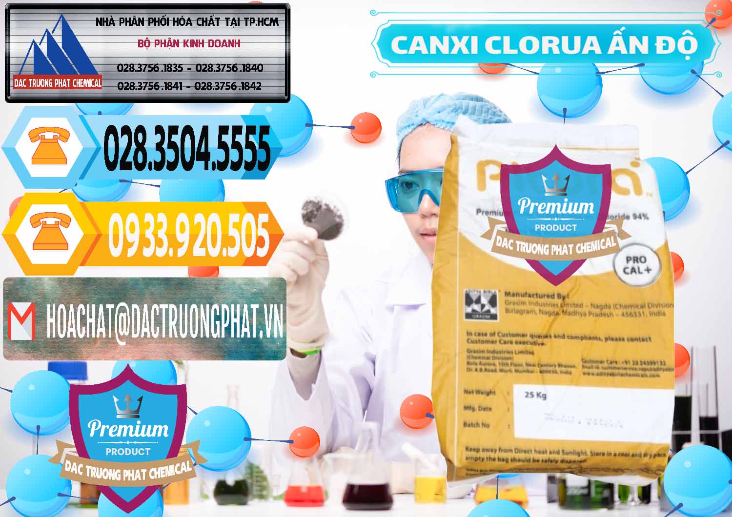 Cty chuyên kinh doanh _ bán CaCl2 – Canxi Clorua Food Grade Altura Aditya Birla Grasim Ấn Độ India - 0436 - Chuyên kinh doanh và phân phối hóa chất tại TP.HCM - hoachattayrua.net