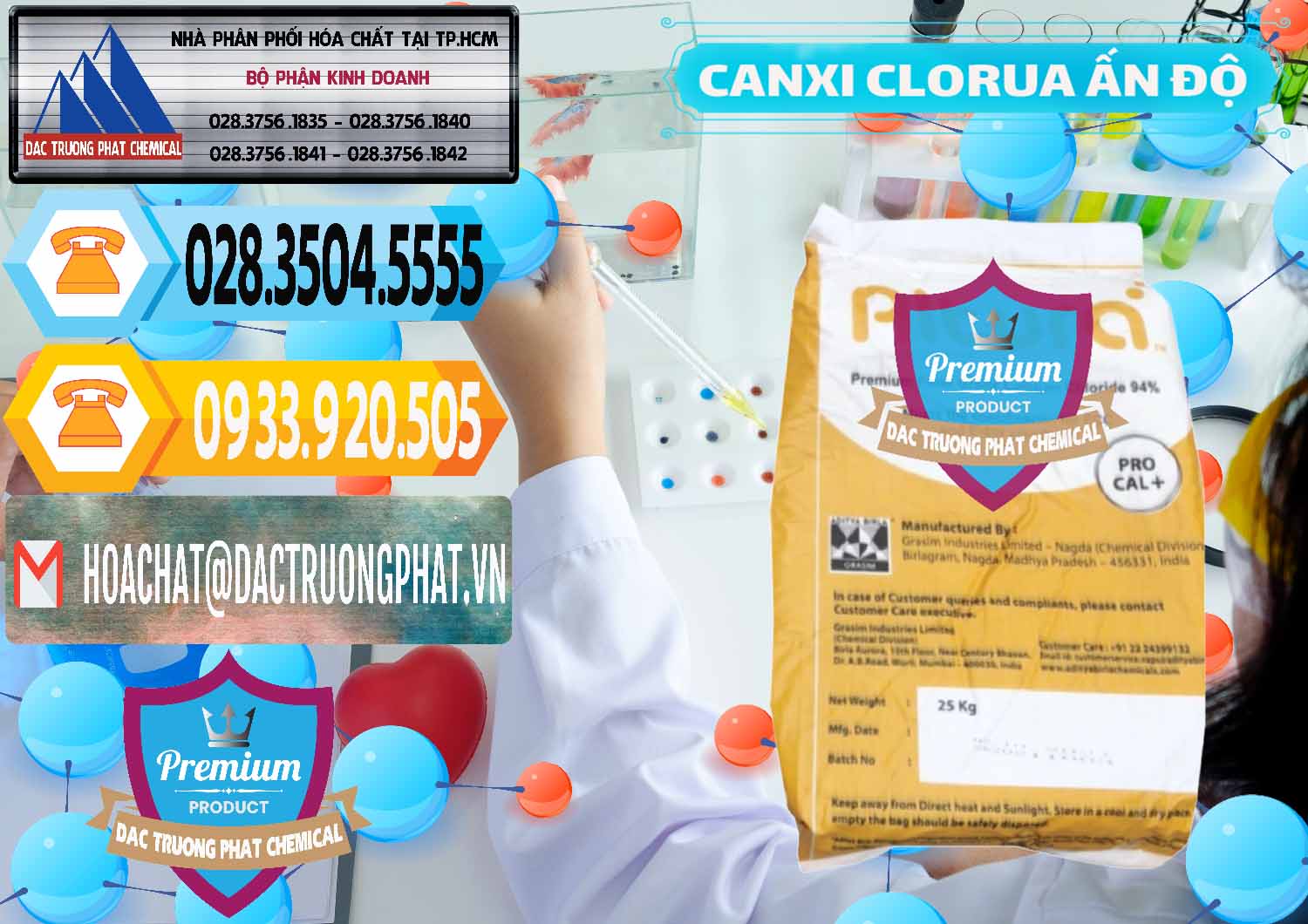 Nơi chuyên cung ứng ( bán ) CaCl2 – Canxi Clorua Food Grade Altura Aditya Birla Grasim Ấn Độ India - 0436 - Công ty phân phối và bán hóa chất tại TP.HCM - hoachattayrua.net