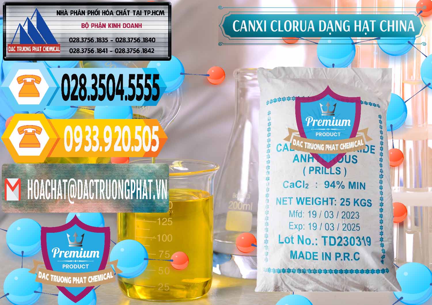 Nơi bán ( cung ứng ) CaCl2 – Canxi Clorua 94% Dạng Hạt Trung Quốc China - 0373 - Công ty chuyên cung cấp _ bán hóa chất tại TP.HCM - hoachattayrua.net