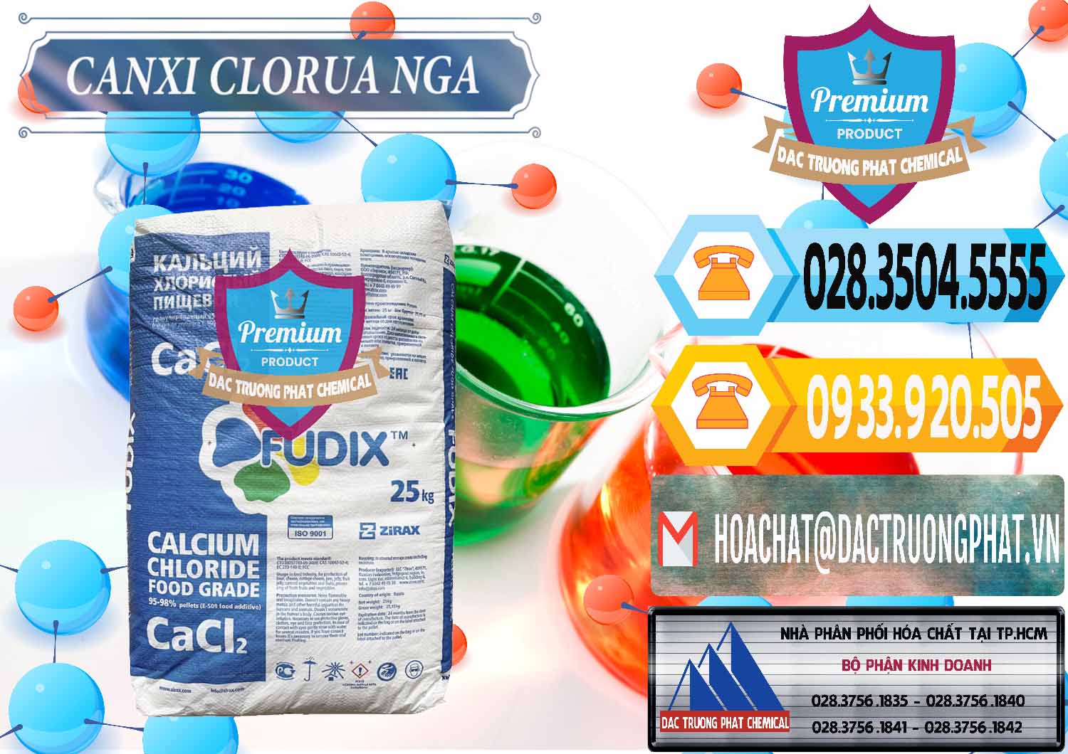 Nơi chuyên bán _ phân phối CaCl2 – Canxi Clorua Nga Russia - 0430 - Nơi bán & phân phối hóa chất tại TP.HCM - hoachattayrua.net