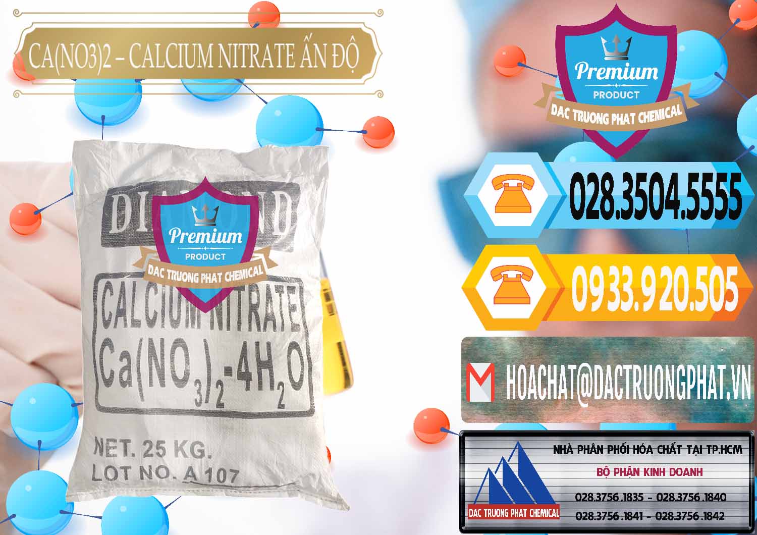 Công ty chuyên bán _ cung ứng CA(NO3)2 – Calcium Nitrate Ấn Độ India - 0038 - Đơn vị chuyên nhập khẩu và phân phối hóa chất tại TP.HCM - hoachattayrua.net