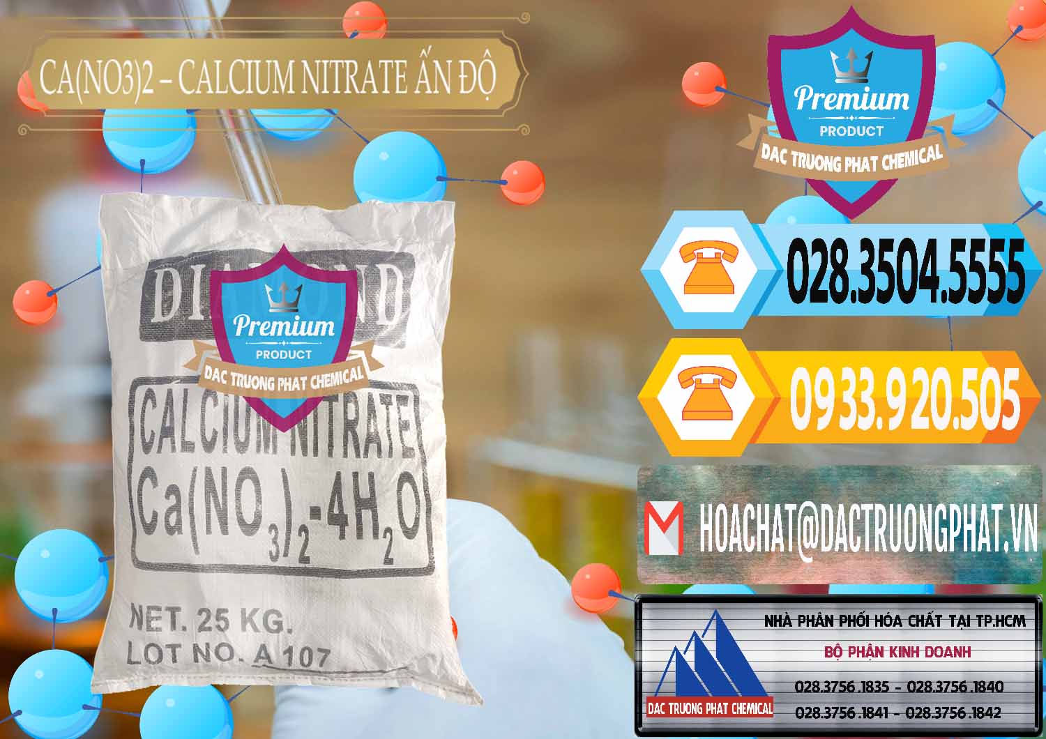 Cty phân phối ( bán ) CA(NO3)2 – Calcium Nitrate Ấn Độ India - 0038 - Nhà nhập khẩu ( phân phối ) hóa chất tại TP.HCM - hoachattayrua.net