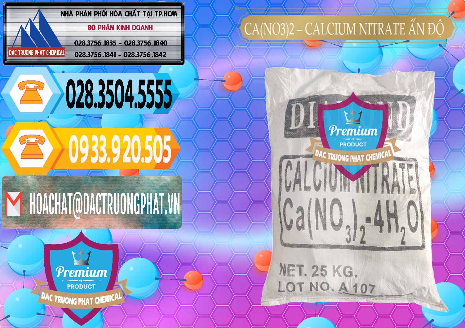 Nơi chuyên cung cấp — bán Muối Calcium Nitrate ß Canxi Nitorat Granulated 99% Ấn Độ India tại Kiên Giang Nơi bán và cung cấp CA(NO3)2 – Calcium Nitrate Ấn Độ India - 0038 - Đơn vị chuyên nhập khẩu - cung cấp hóa chất tại TP.HCM - hoachattayrua.net