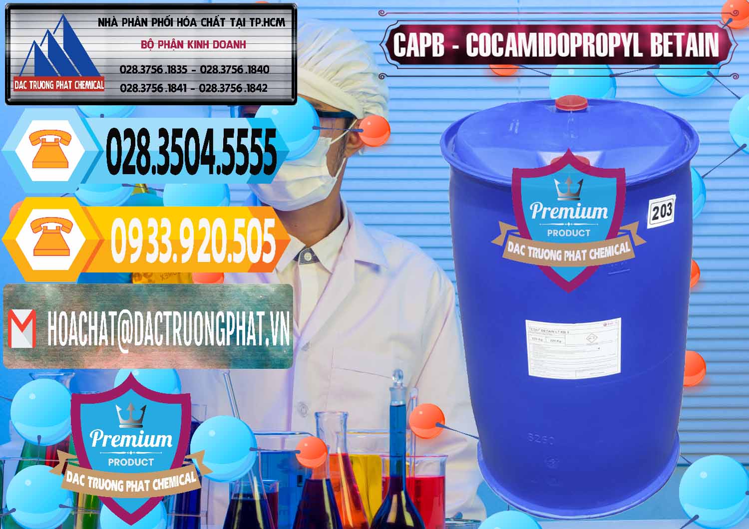 Đơn vị phân phối và bán Cocamidopropyl Betaine - CAPB Tego Indonesia - 0327 - Cung cấp & bán hóa chất tại TP.HCM - hoachattayrua.net