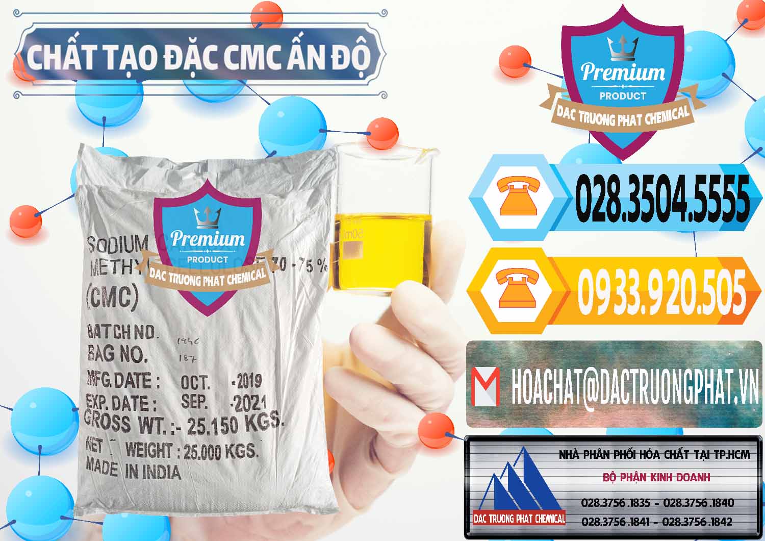 Đơn vị cung ứng và bán Chất Tạo Đặc CMC - Carboxyl Methyl Cellulose Ấn Độ India - 0044 - Cty cung cấp & kinh doanh hóa chất tại TP.HCM - hoachattayrua.net