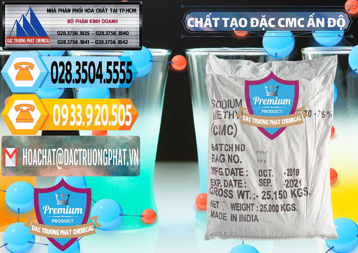 Kinh doanh - bán Chất Tạo Đặc CMC - Carboxyl Methyl Cellulose Ấn Độ India - 0044 - Công ty cung cấp _ nhập khẩu hóa chất tại TP.HCM - hoachattayrua.net