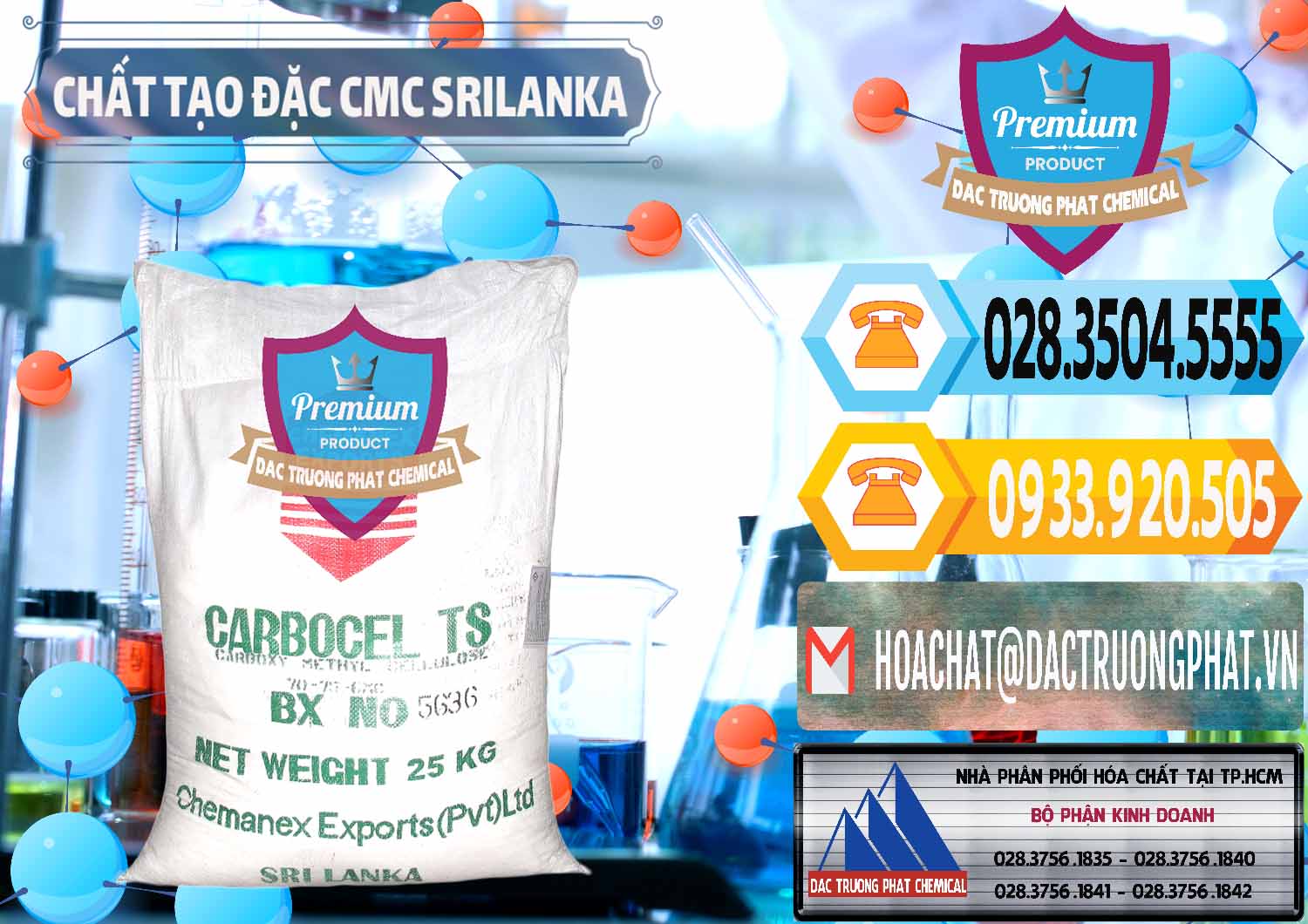 Chuyên bán ( cung cấp ) Chất Tạo Đặc CMC - Carboxyl Methyl Cellulose Srilanka - 0045 - Đơn vị bán ( phân phối ) hóa chất tại TP.HCM - hoachattayrua.net
