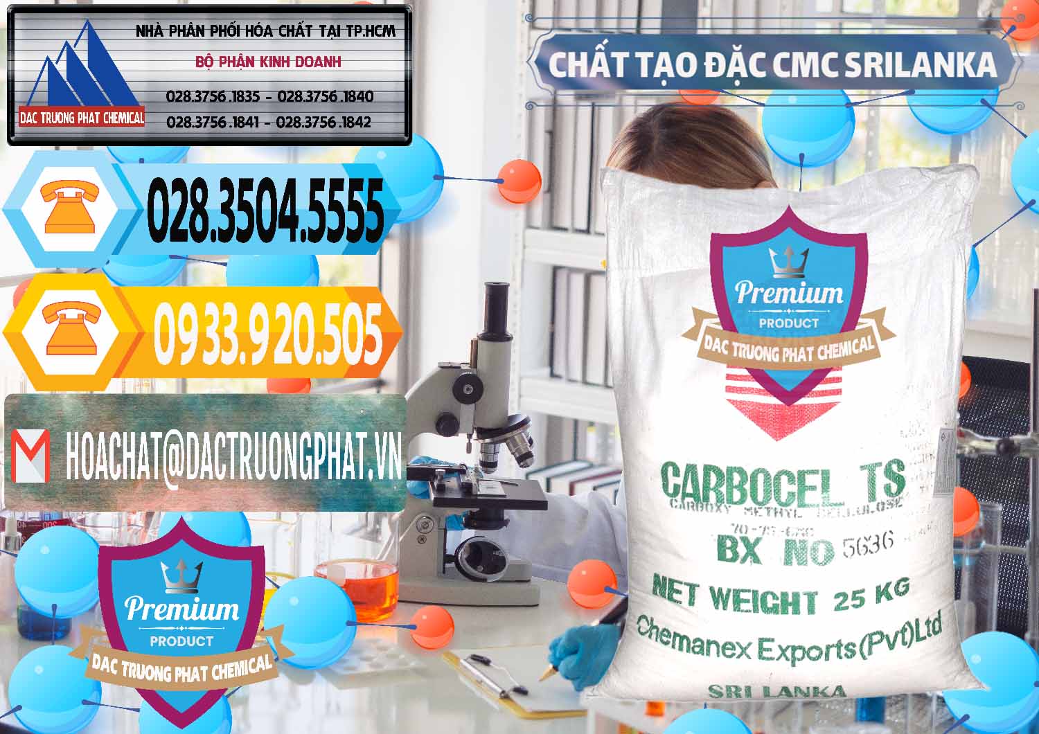 Bán _ cung ứng Chất Tạo Đặc CMC - Carboxyl Methyl Cellulose Srilanka - 0045 - Chuyên phân phối và kinh doanh hóa chất tại TP.HCM - hoachattayrua.net
