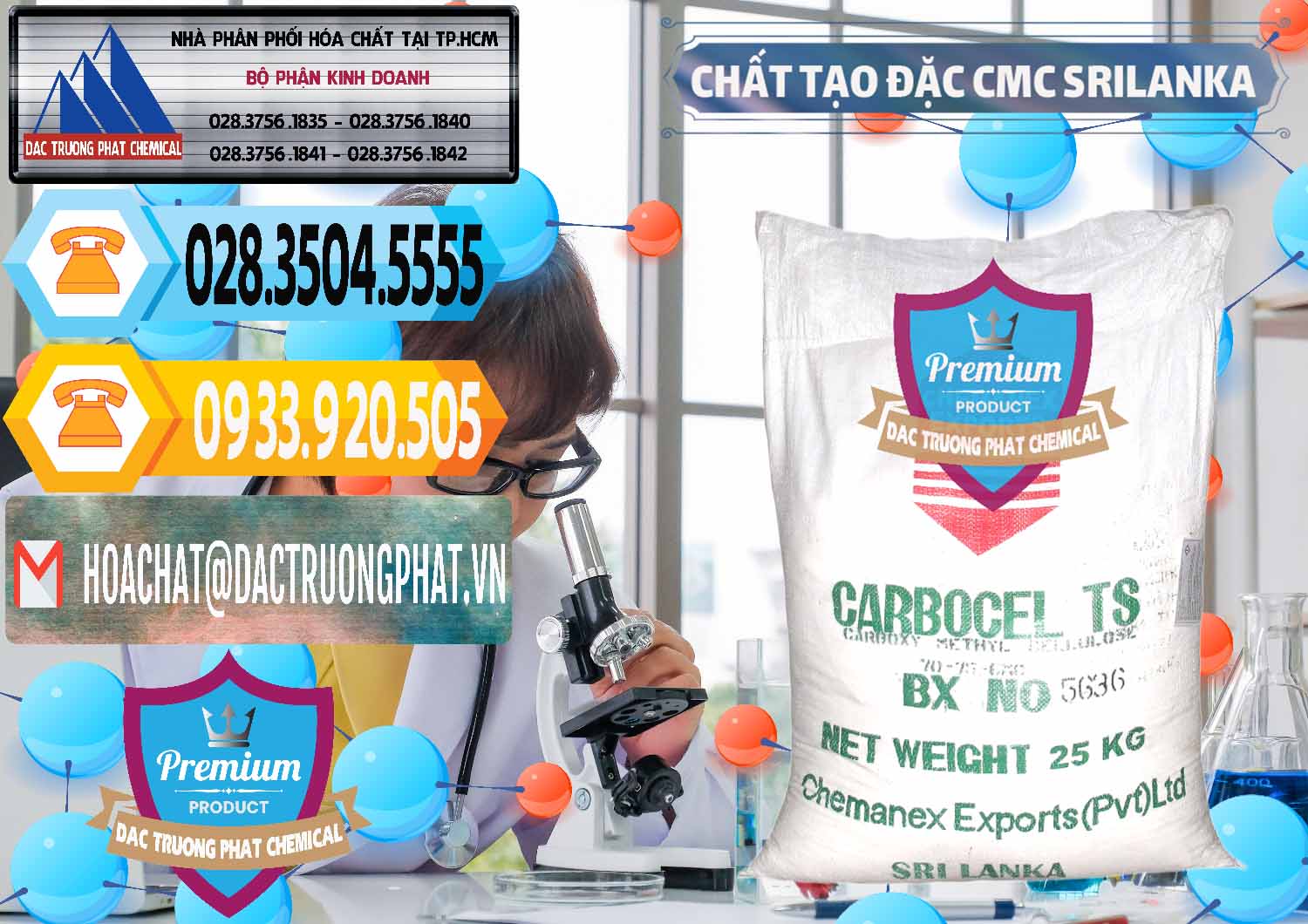 Cung cấp _ bán Chất Tạo Đặc CMC - Carboxyl Methyl Cellulose Srilanka - 0045 - Công ty cung cấp _ nhập khẩu hóa chất tại TP.HCM - hoachattayrua.net