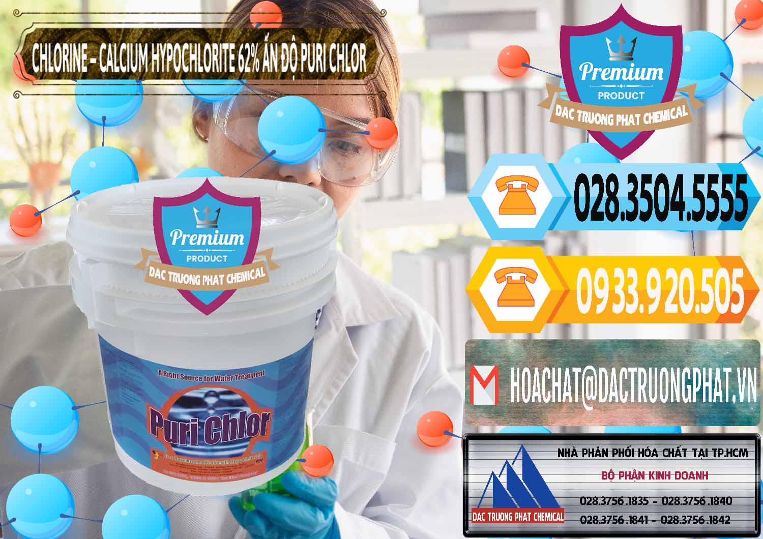 Đơn vị chuyên bán - cung cấp Chlorine – Clorin 62% Puri Chlo Ấn Độ India - 0052 - Công ty cung cấp & phân phối hóa chất tại TP.HCM - hoachattayrua.net
