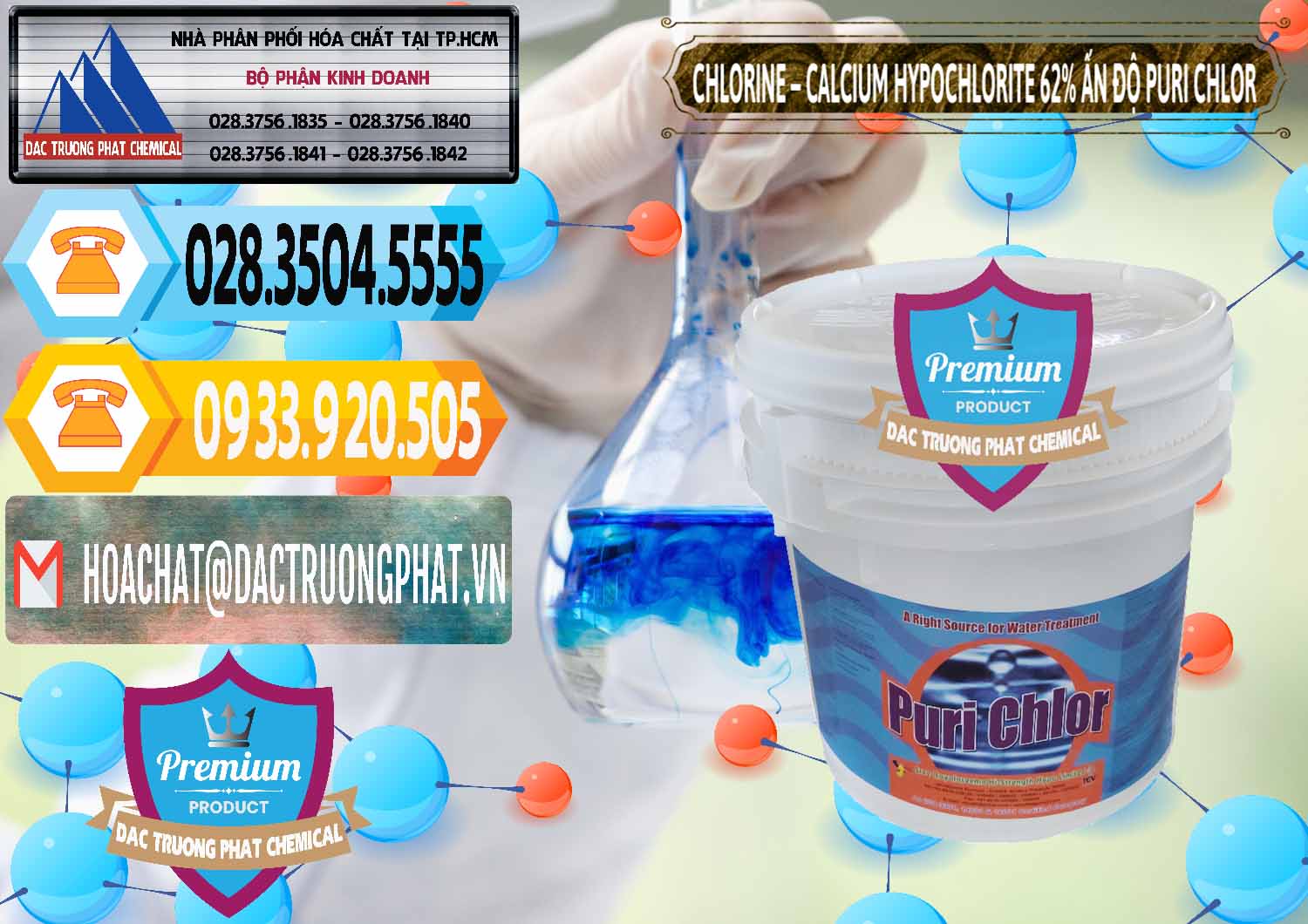 Công ty cung ứng & bán Chlorine – Clorin 62% Puri Chlo Ấn Độ India - 0052 - Công ty chuyên cung cấp ( kinh doanh ) hóa chất tại TP.HCM - hoachattayrua.net