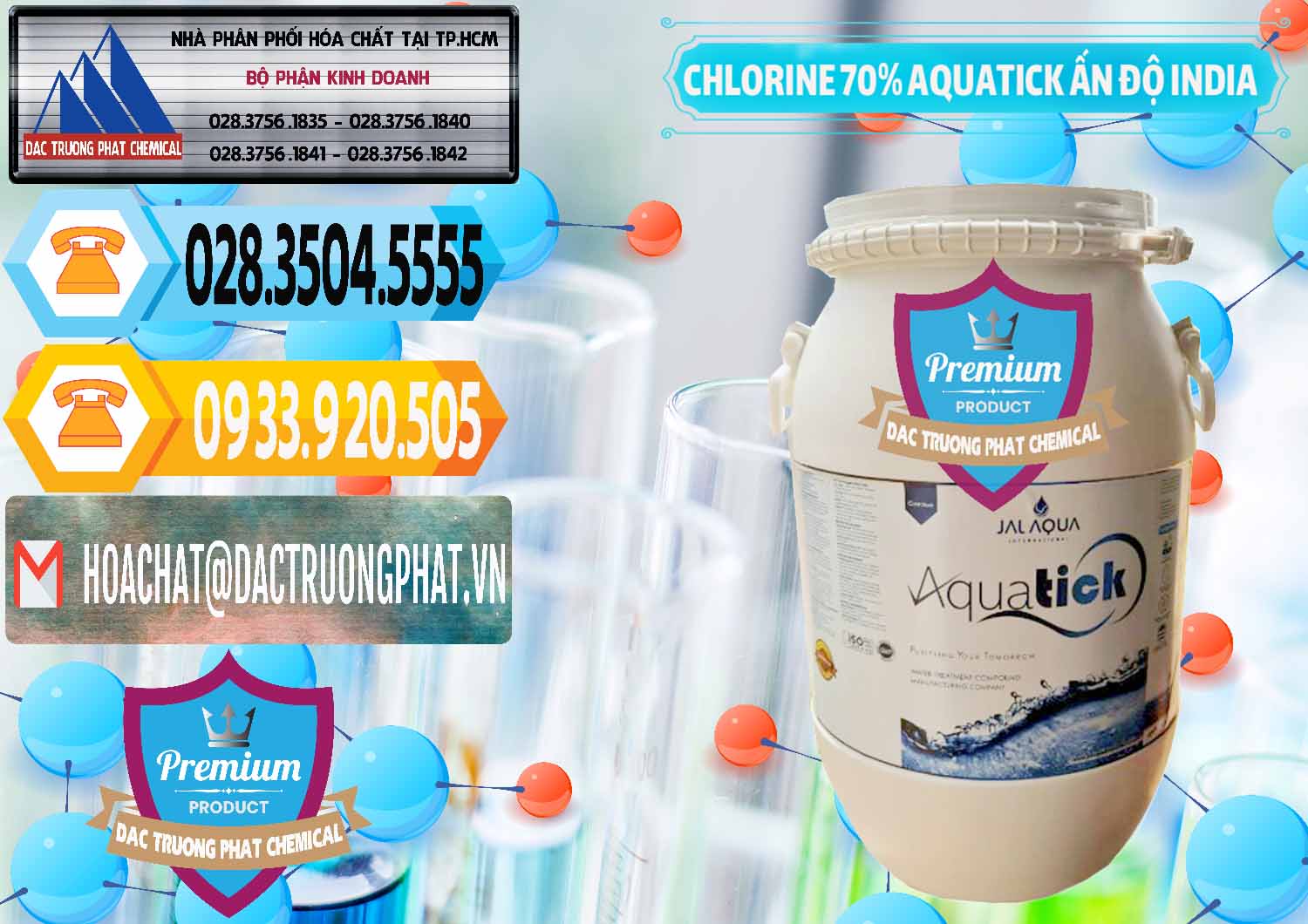 Cty bán _ cung cấp Chlorine – Clorin 70% Aquatick Jal Aqua Ấn Độ India - 0215 - Công ty chuyên cung cấp và bán hóa chất tại TP.HCM - hoachattayrua.net