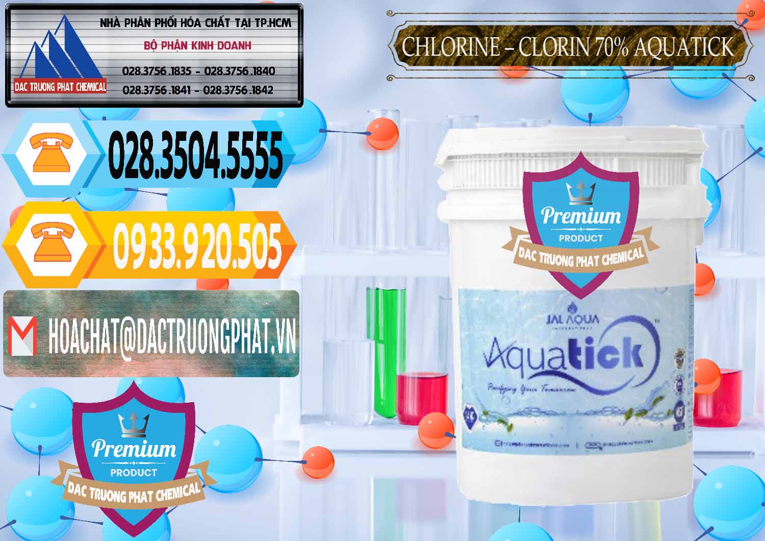 Công ty bán & cung ứng Chlorine – Clorin 70% Aquatick Thùng Cao Jal Aqua Ấn Độ India - 0237 - Phân phối - cung ứng hóa chất tại TP.HCM - hoachattayrua.net