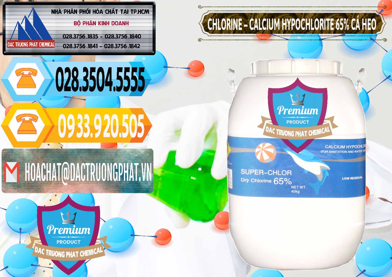Cty chuyên nhập khẩu và bán Clorin - Chlorine Cá Heo 65% Trung Quốc China - 0053 - Cty bán & cung cấp hóa chất tại TP.HCM - hoachattayrua.net