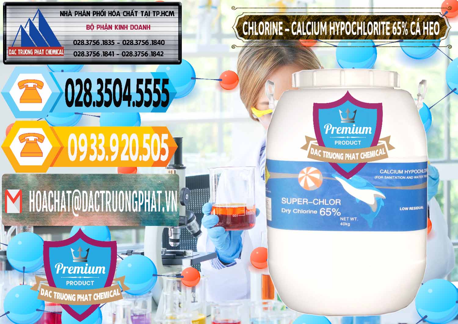 Đơn vị chuyên bán _ cung ứng Clorin - Chlorine Cá Heo 65% Trung Quốc China - 0053 - Kinh doanh ( phân phối ) hóa chất tại TP.HCM - hoachattayrua.net