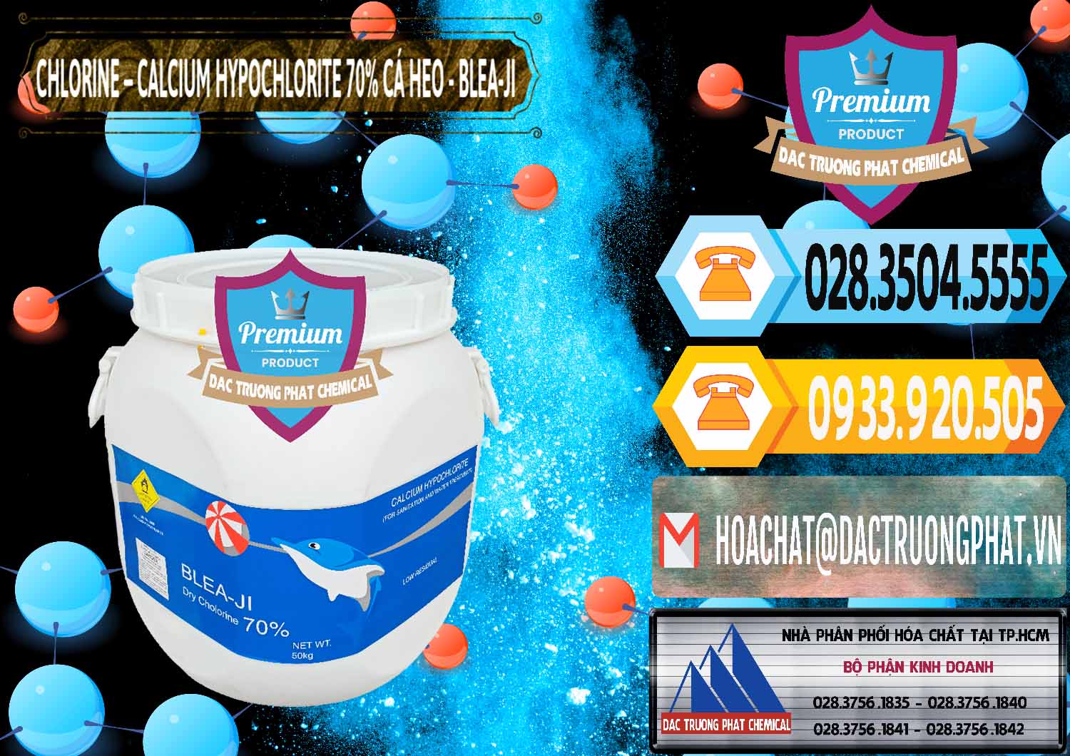 Đơn vị chuyên nhập khẩu - bán Clorin - Chlorine Cá Heo 70% Blea-Ji Trung Quốc China - 0056 - Công ty bán _ cung cấp hóa chất tại TP.HCM - hoachattayrua.net