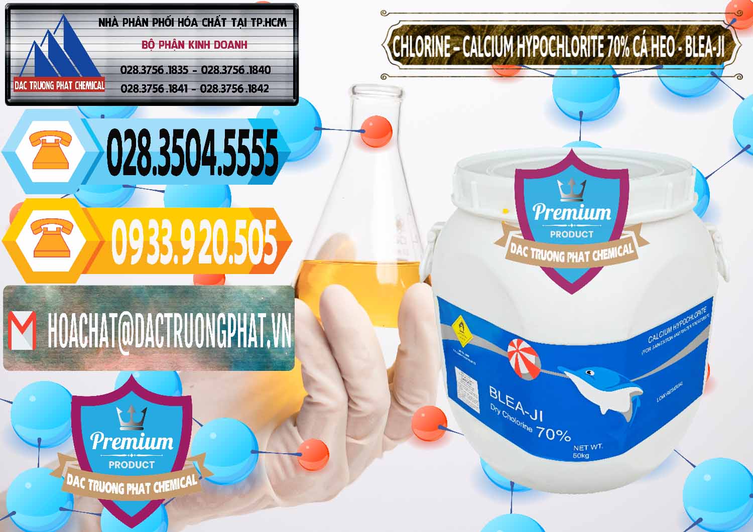 Chuyên bán - cung cấp Clorin - Chlorine Cá Heo 70% Blea-Ji Trung Quốc China - 0056 - Kinh doanh _ cung cấp hóa chất tại TP.HCM - hoachattayrua.net