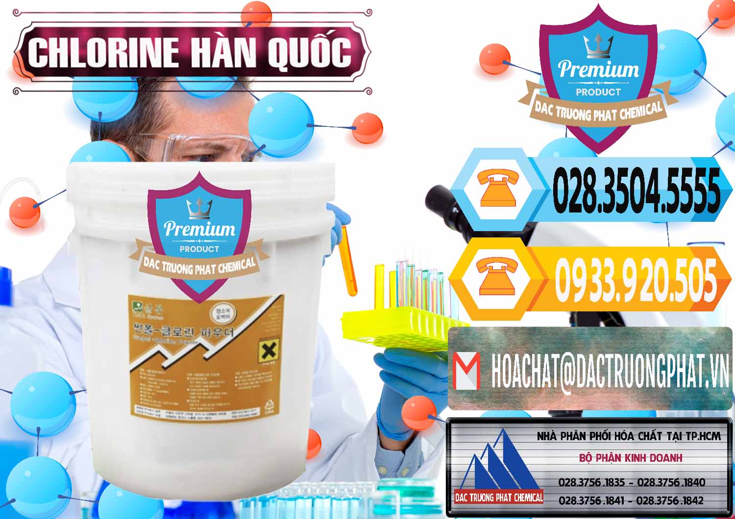 Công ty cung ứng _ bán Chlorine – Clorin 70% Hàn Quốc Korea - 0345 - Nơi chuyên kinh doanh & cung cấp hóa chất tại TP.HCM - hoachattayrua.net