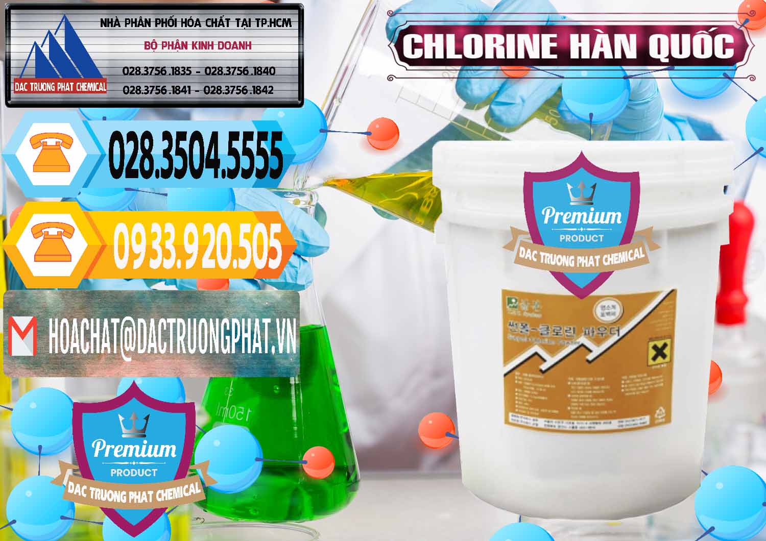 Nơi cung ứng & bán Chlorine – Clorin 70% Hàn Quốc Korea - 0345 - Nơi cung cấp và nhập khẩu hóa chất tại TP.HCM - hoachattayrua.net