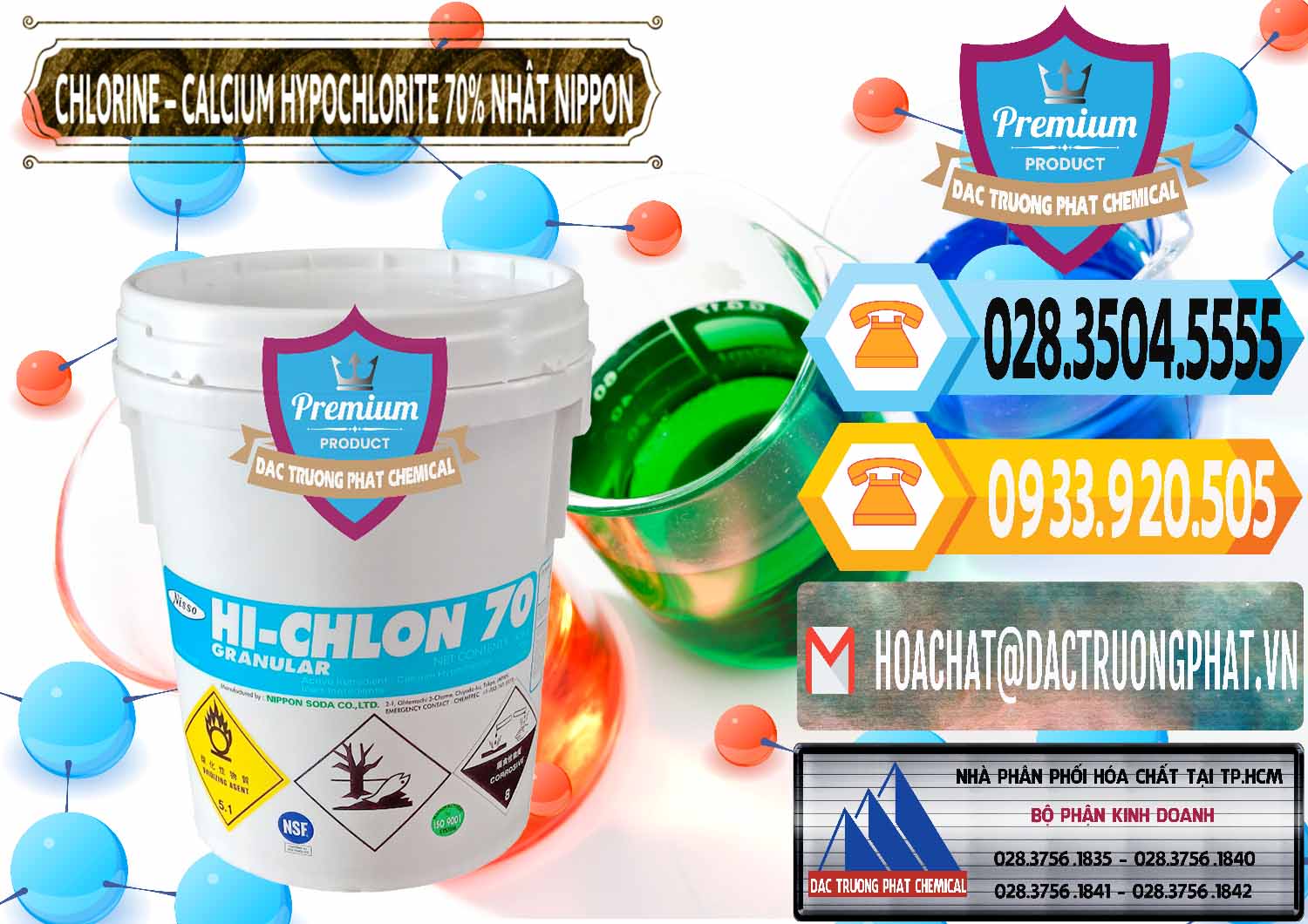 Bán _ cung ứng Clorin – Chlorine 70% Nippon Soda Nhật Bản Japan - 0055 - Cty chuyên bán - phân phối hóa chất tại TP.HCM - hoachattayrua.net