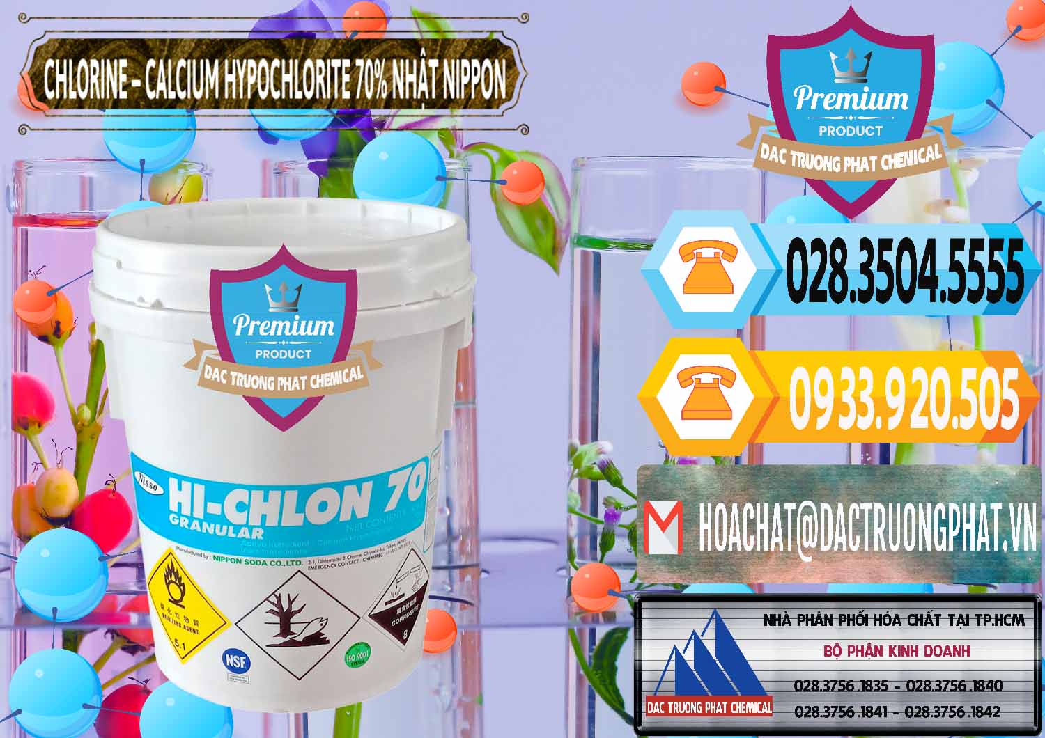Đơn vị chuyên bán & cung cấp Clorin – Chlorine 70% Nippon Soda Nhật Bản Japan - 0055 - Cty chuyên phân phối & kinh doanh hóa chất tại TP.HCM - hoachattayrua.net
