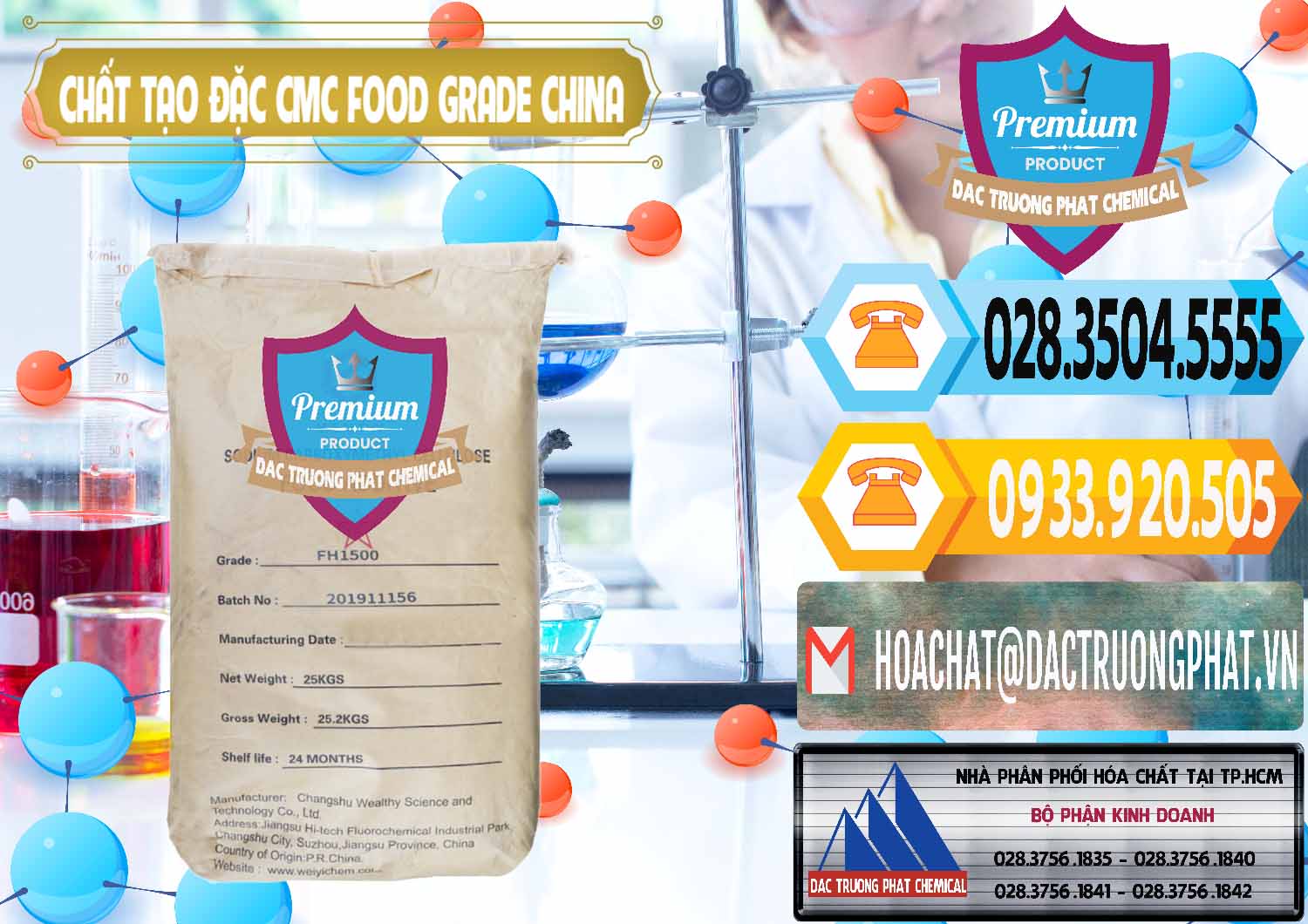 Cty chuyên kinh doanh _ bán Chất Tạo Đặc CMC Wealthy Food Grade Trung Quốc China - 0426 - Đơn vị phân phối và bán hóa chất tại TP.HCM - hoachattayrua.net